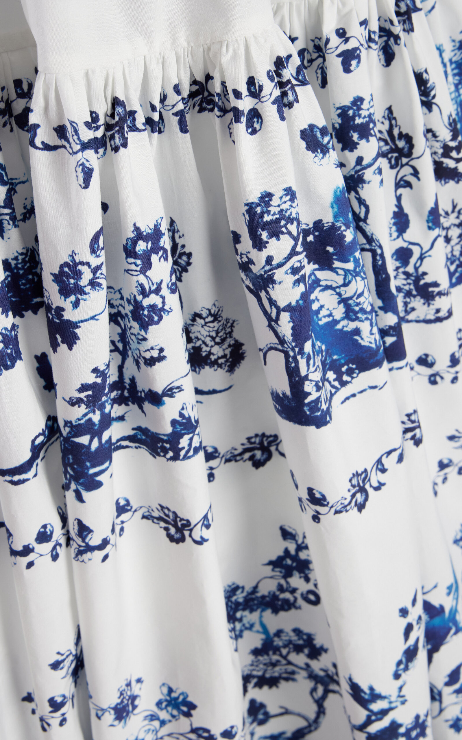 Cotton Midi Dress white - 6