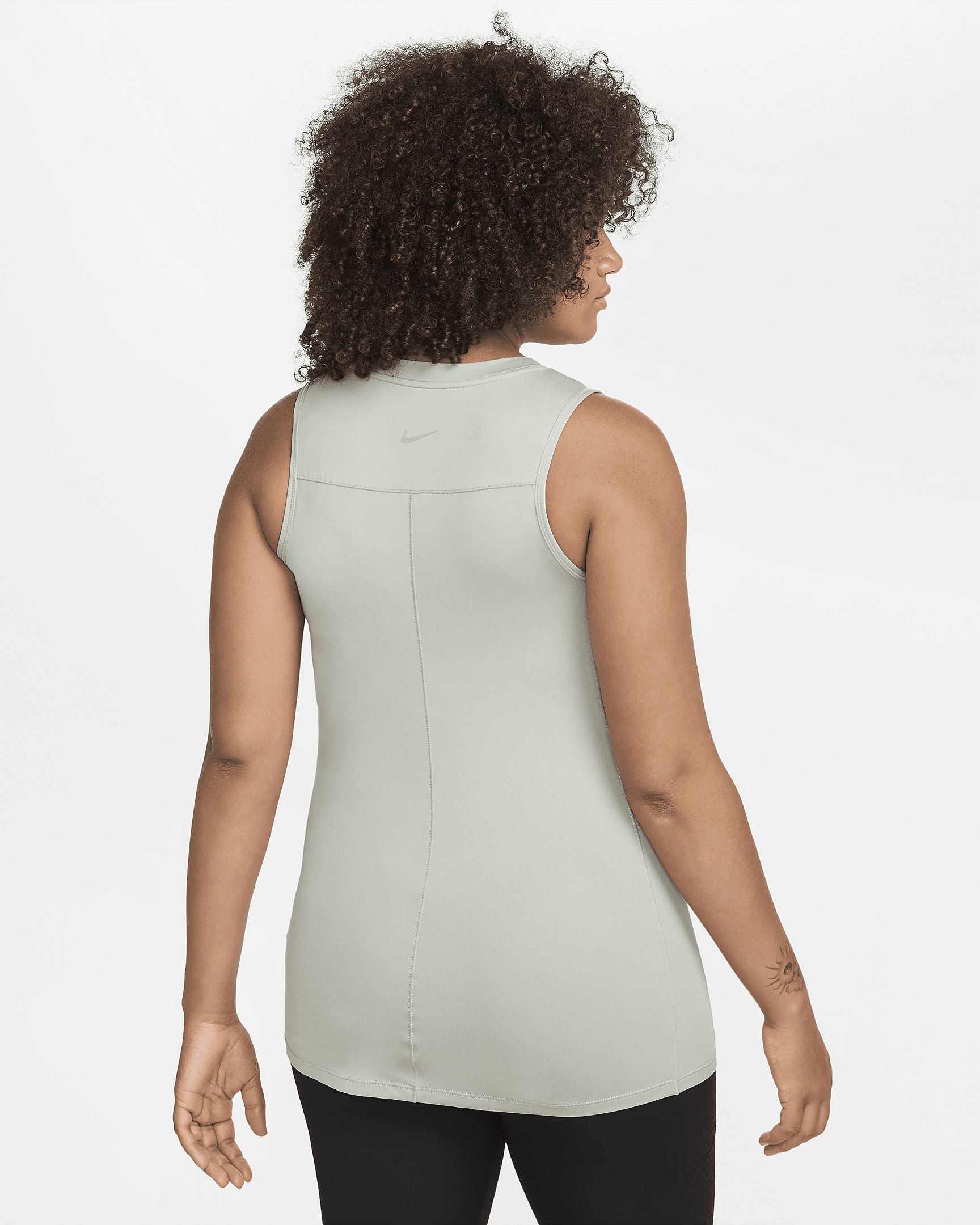 Nike (M) One Women's Dri-FIT Slim-Fit Tank Top (Maternity) - 2