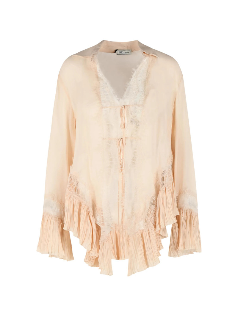 Blumarine Amberlight Lace Ruffled Shirt 1