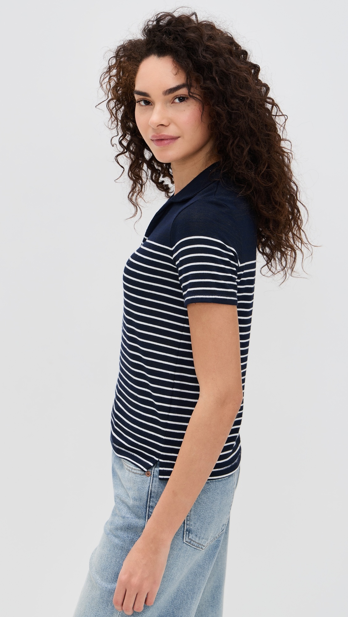 The Knit Stripe Polo - 3