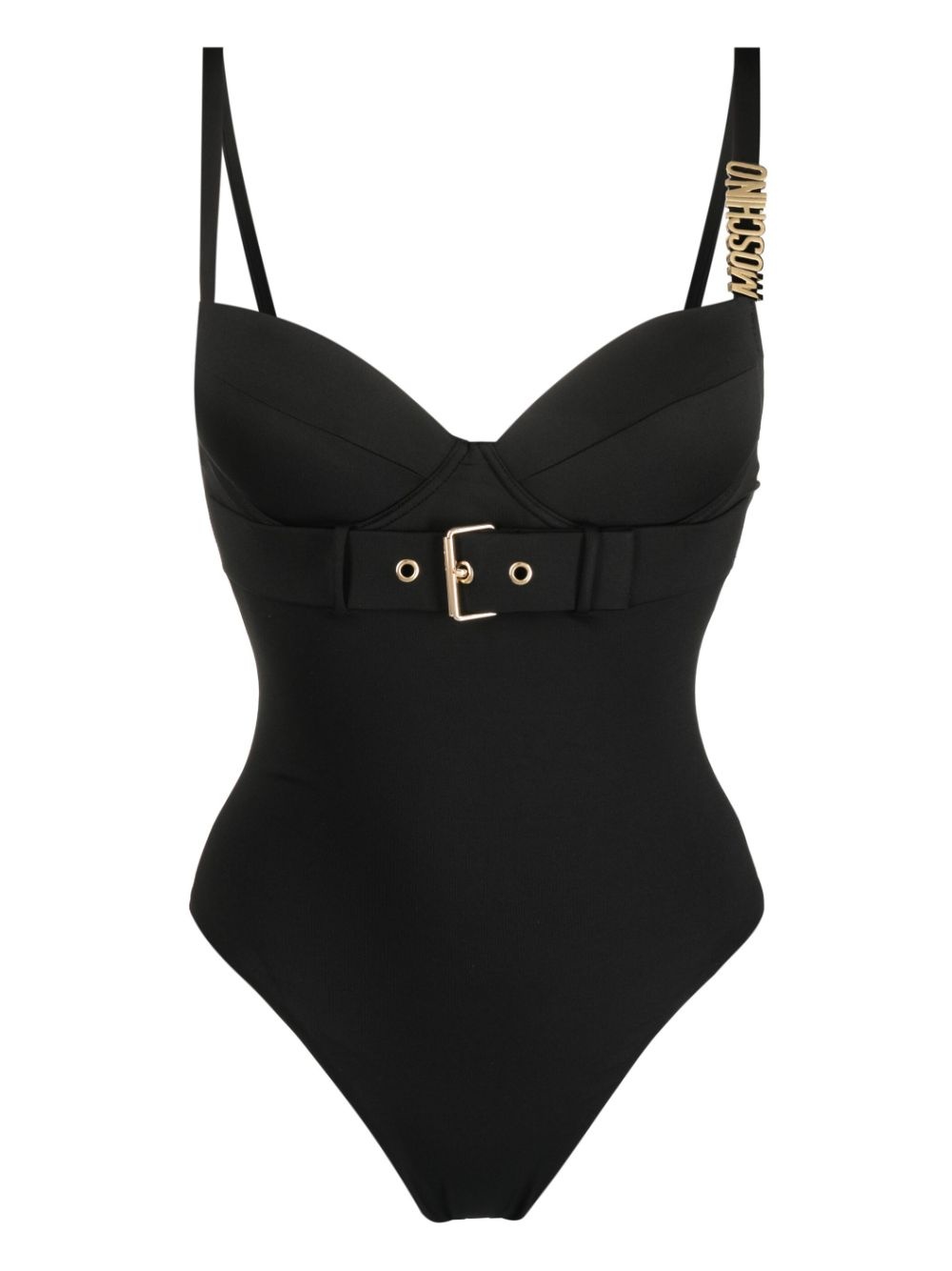 Farfetch Belted Black Swimsuit Black Swimsuit With Belt Dolce