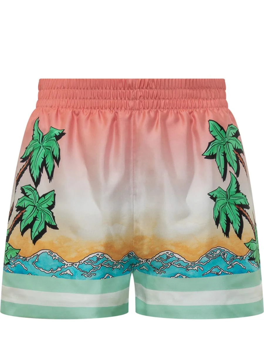 Casablanca Silk Shorts - 1