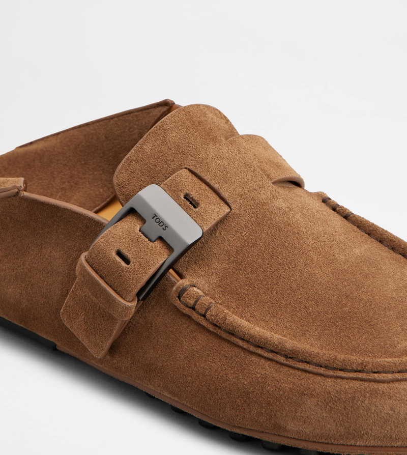MULES IN SUEDE TOD'S•X CAPSULE COLLECTION - BROWN 7