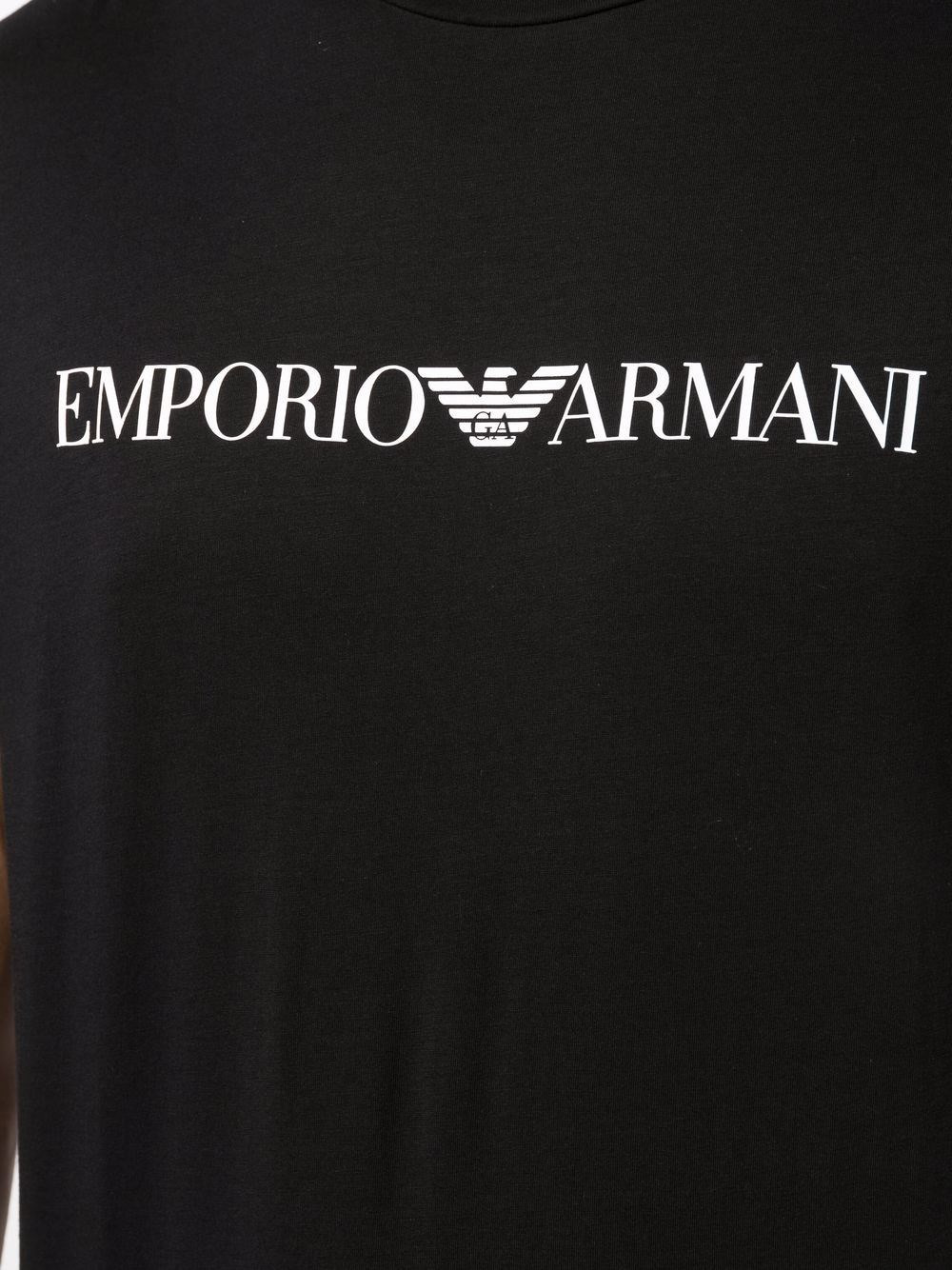 Logo cotton t-shirt - 4