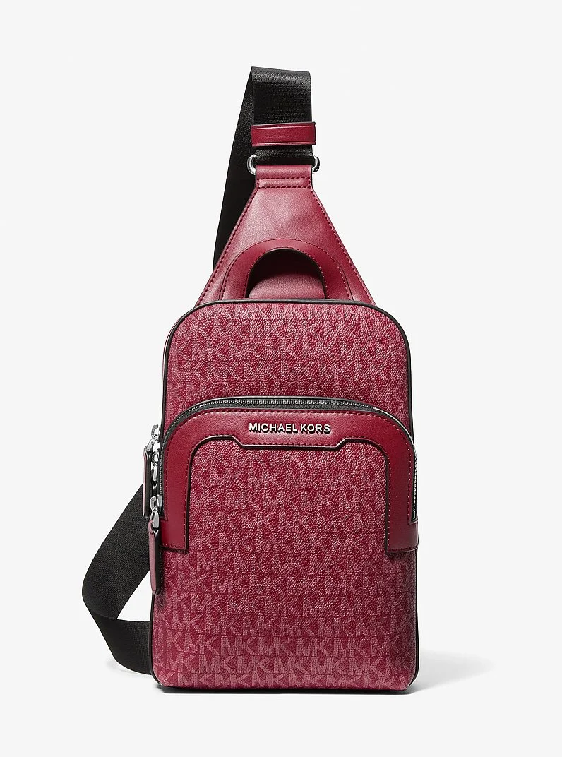 Hudson Medium Signature Logo Sling Bag - 1
