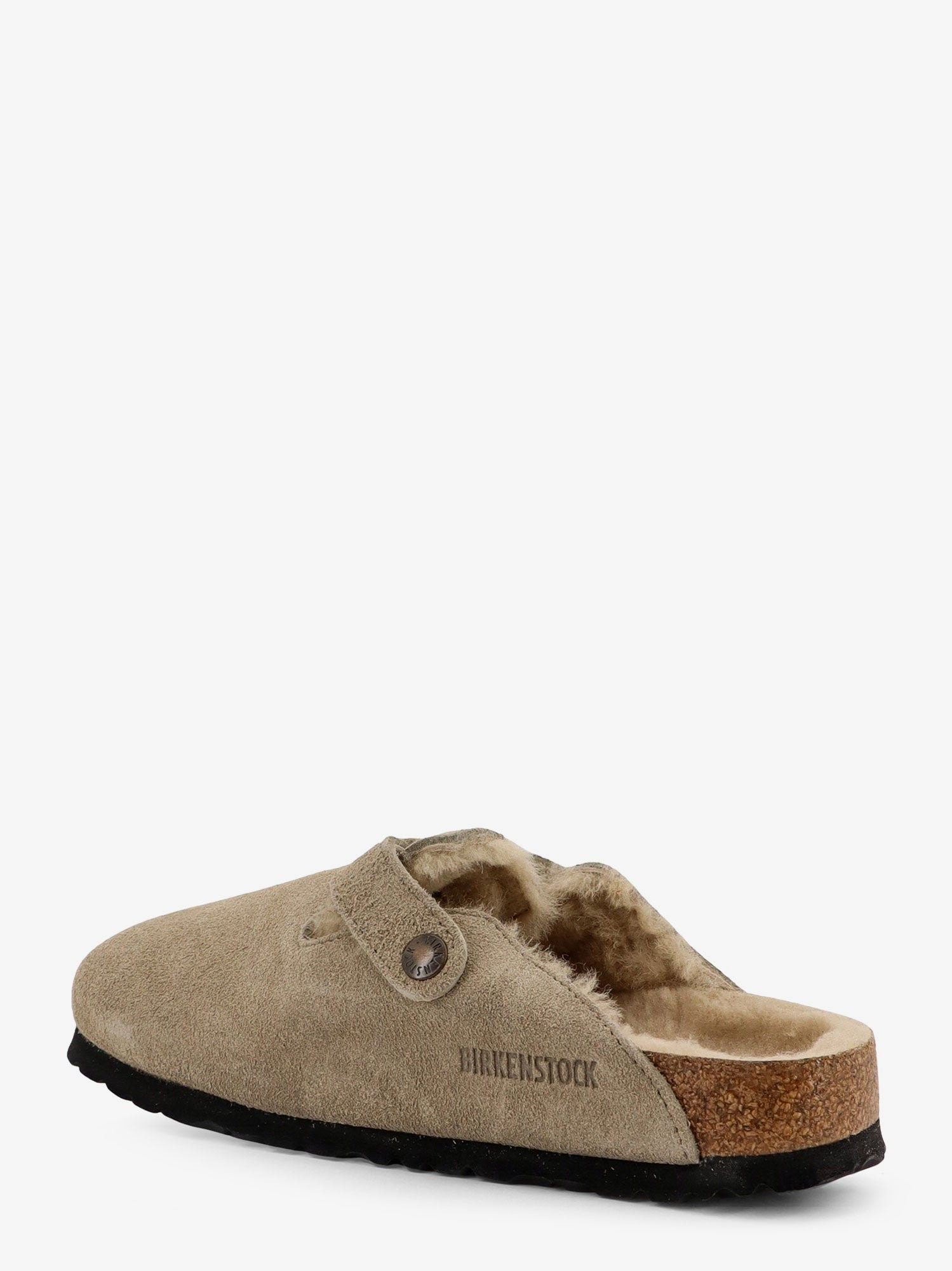BOSTON SHEARLING SUEDE MULE - 3