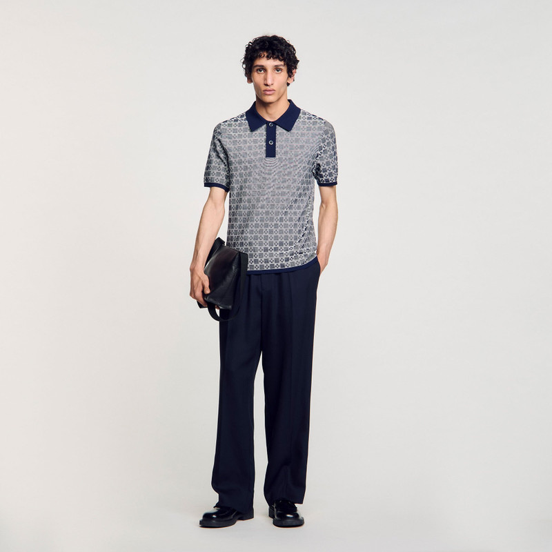 SQUARE CROSS POLO SHIRT 1