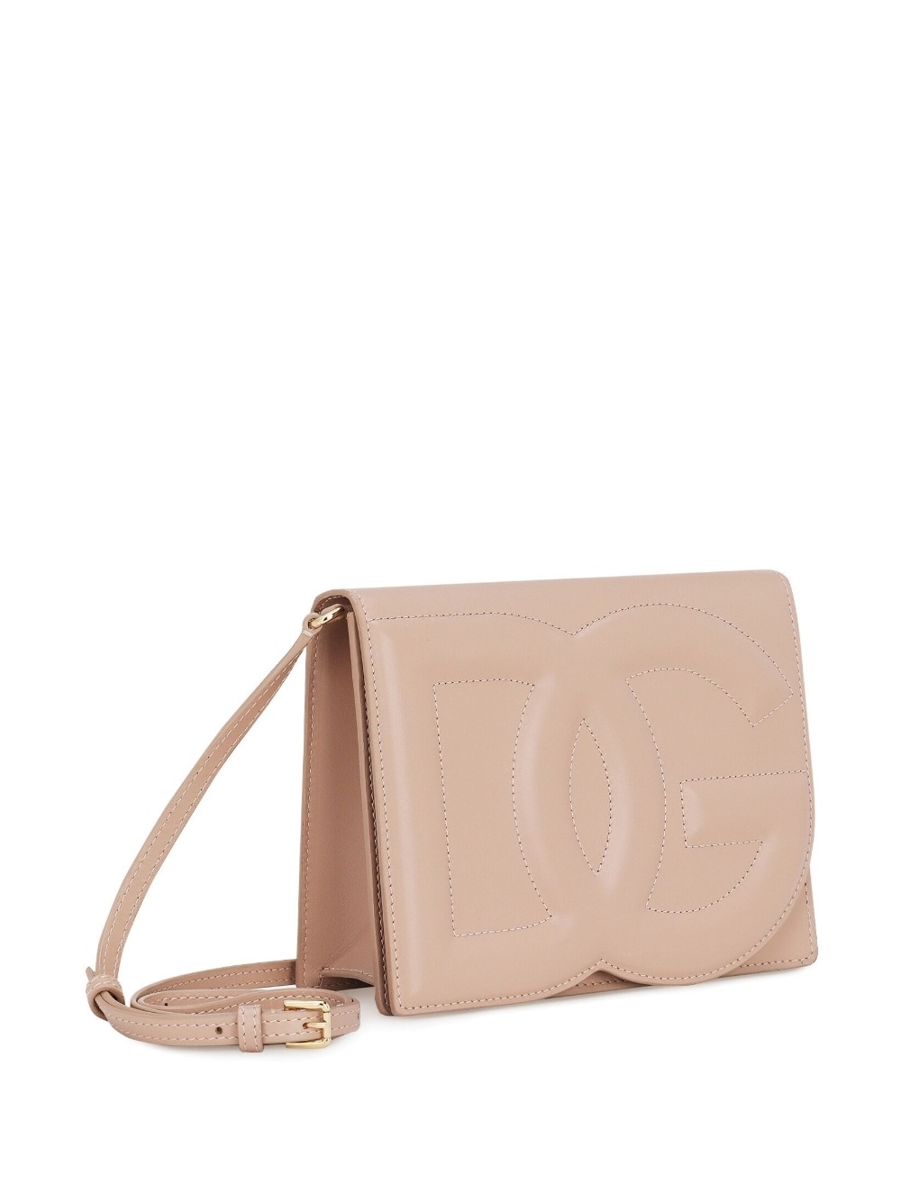 DG Logo leather cross body bag - 4