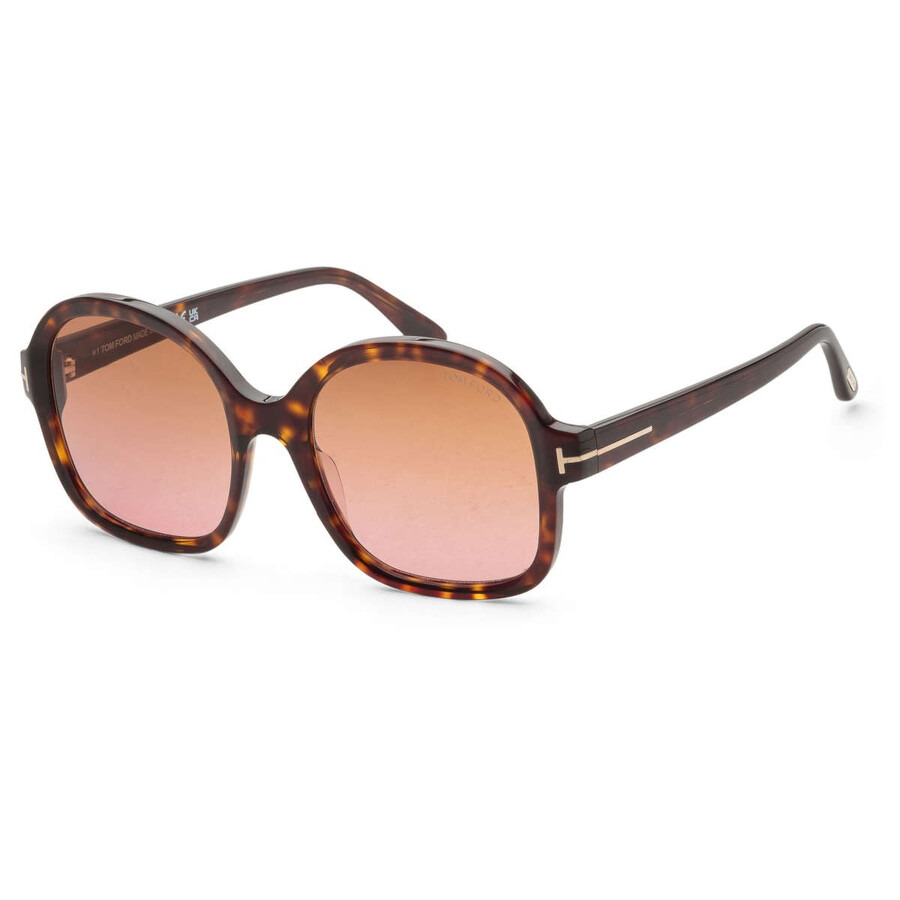 Tom Ford Hanley Brown Butterfly Ladies Sunglasses FT1034 52F 57 - 2