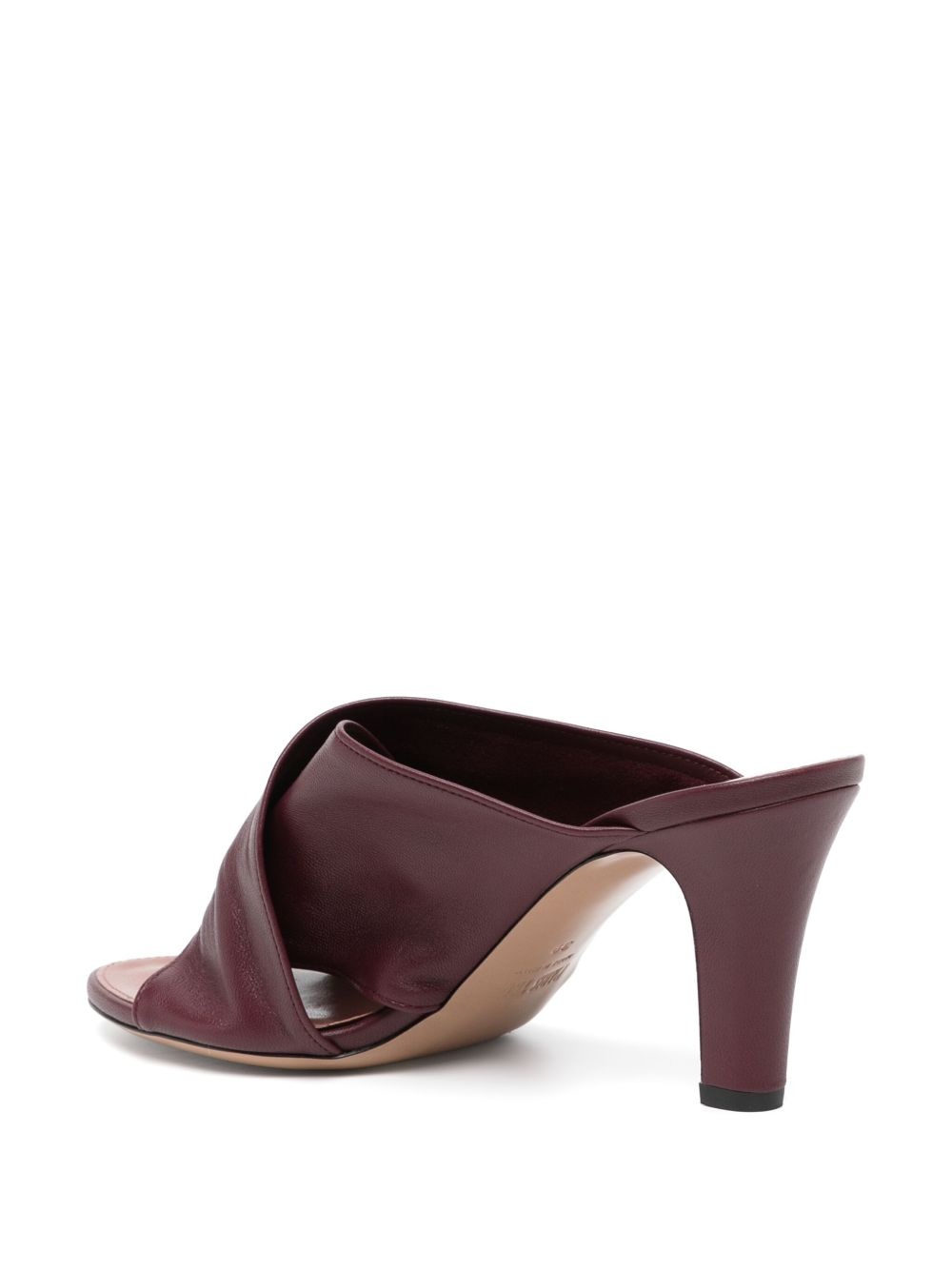 90mm leather sandals - 3