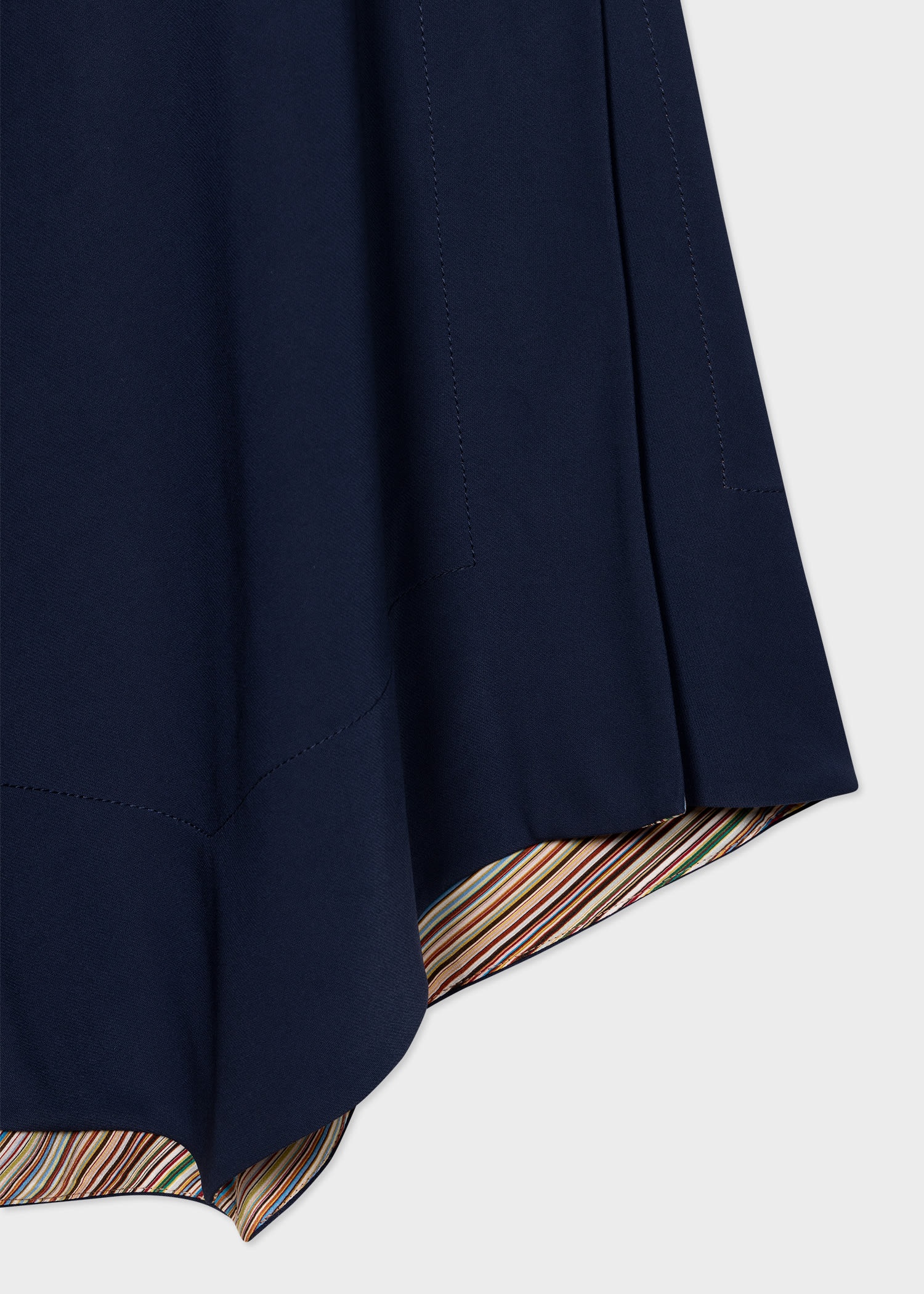 Blue 'Signature Stripe' Dress - 3