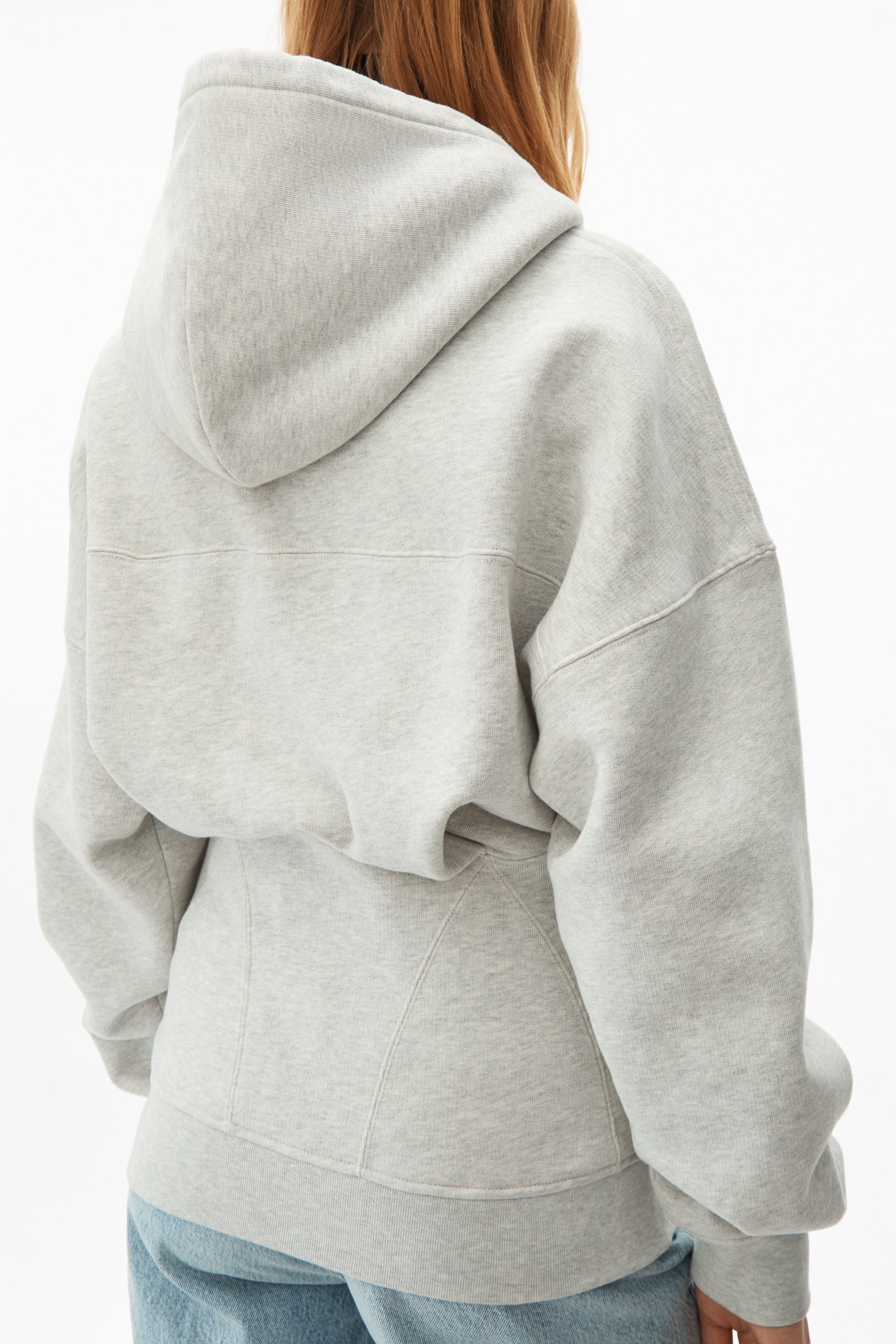 SCULPTED ZIP-UP HOODIE - 6