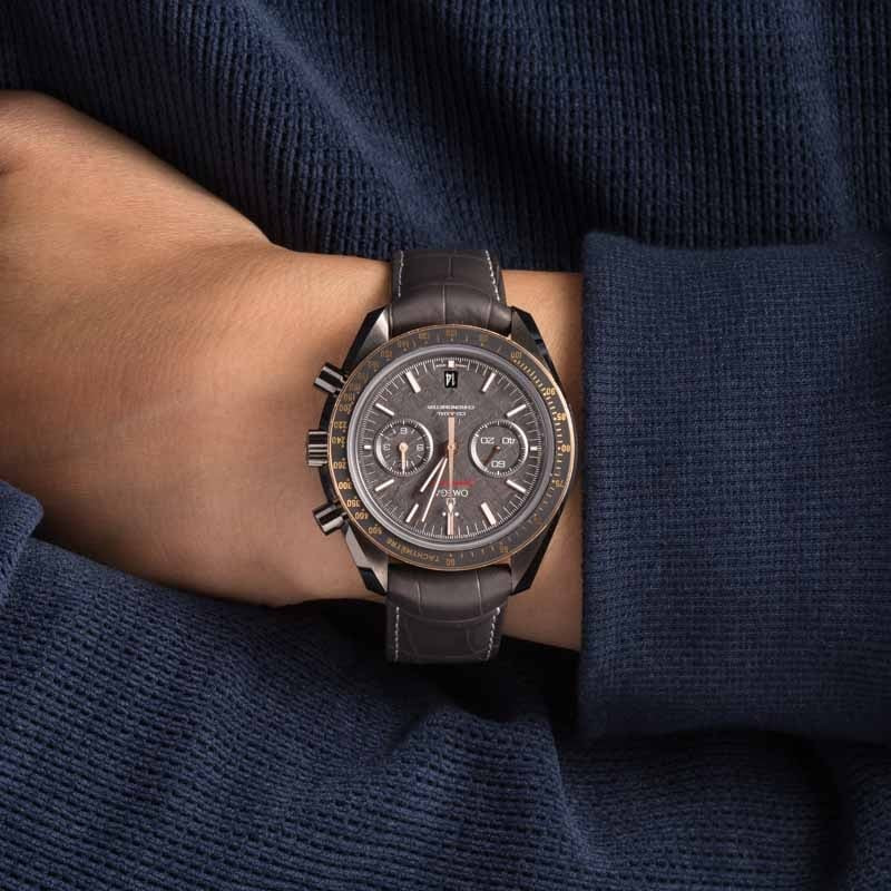 Omega Speedmaster Meteorite Dial Dark Side of the Moon - 4