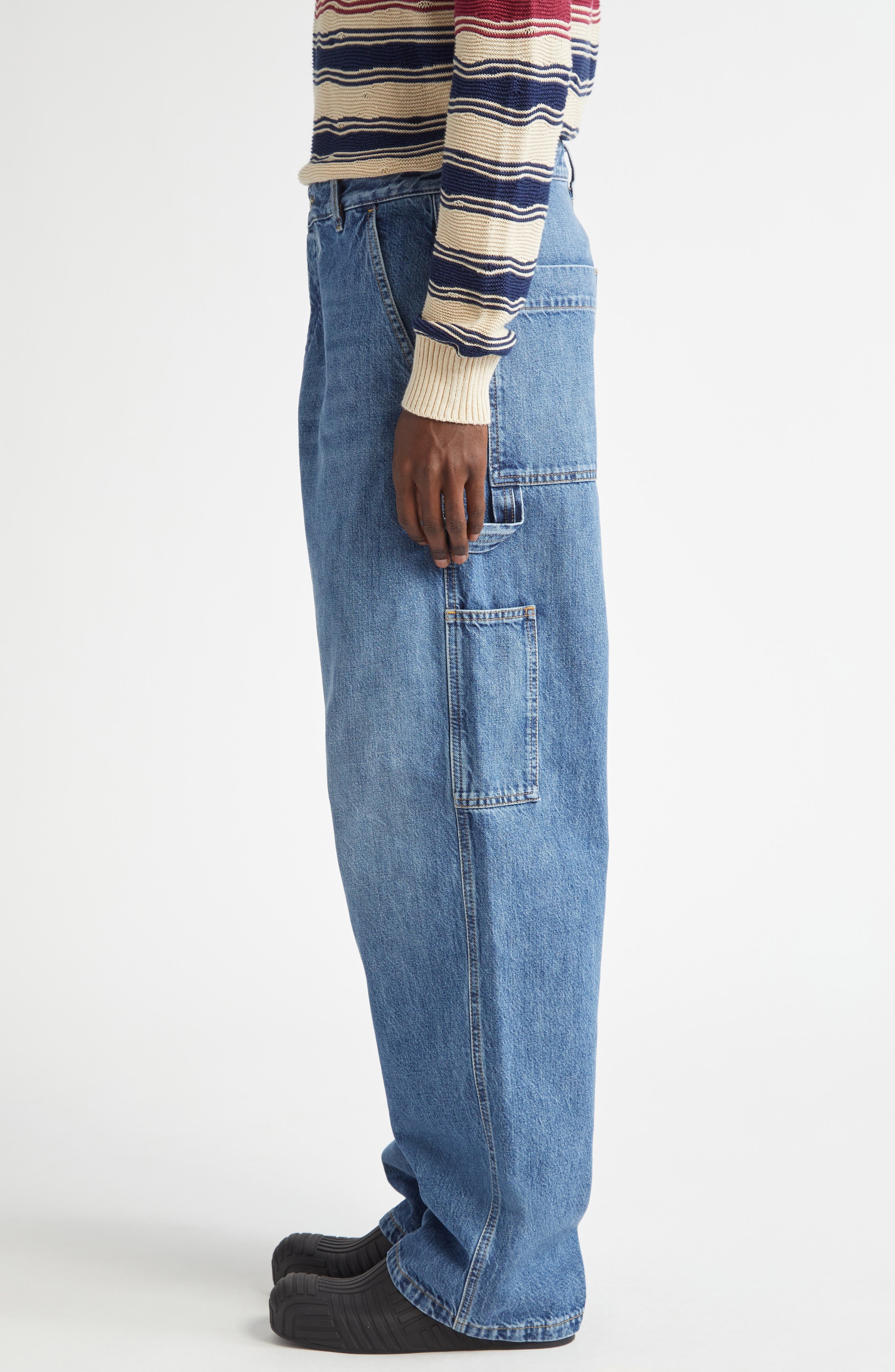 Baggy Carpenter Cargo Jeans - 4