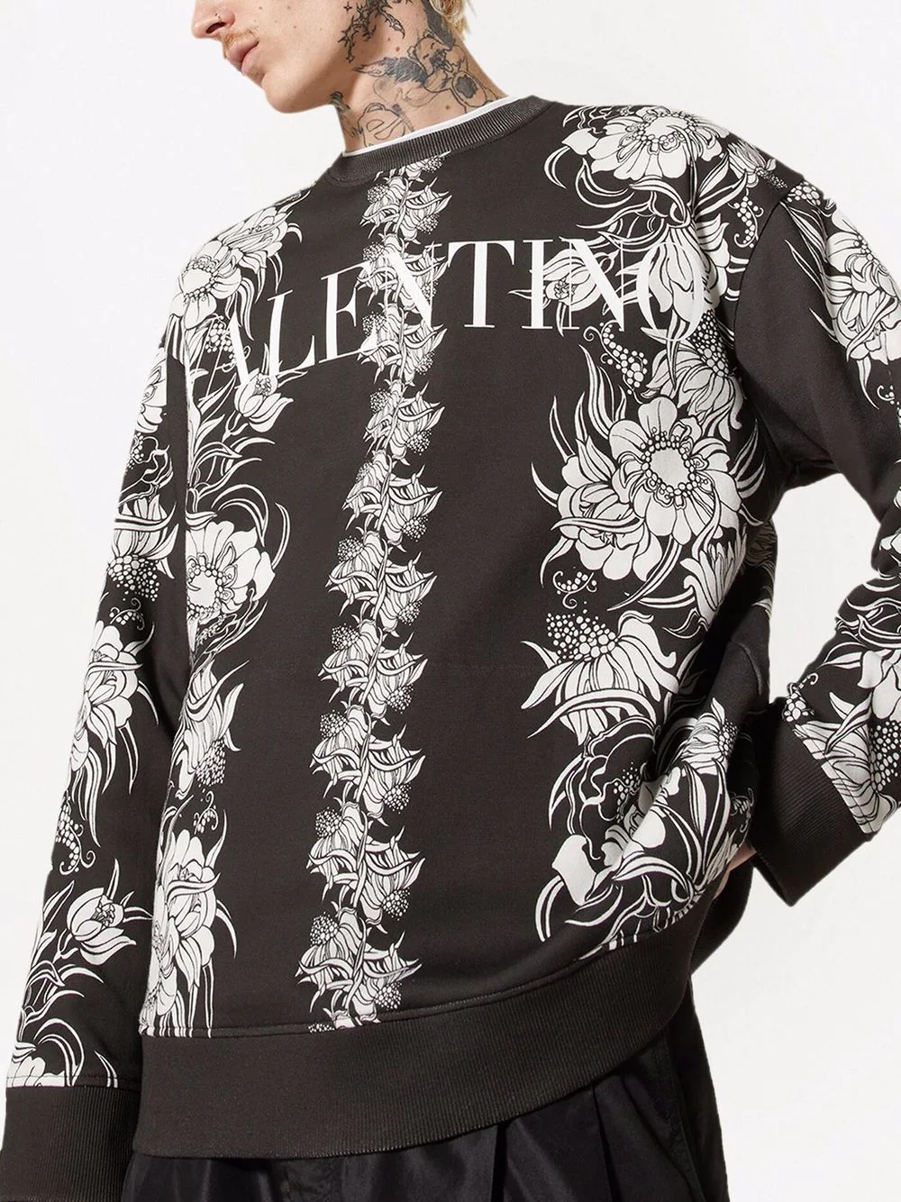 logo-print long-sleeve sweatshirt - 5