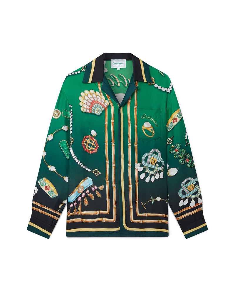 La Boite A Bijoux Silk Shirt | Casablanca Paris 6