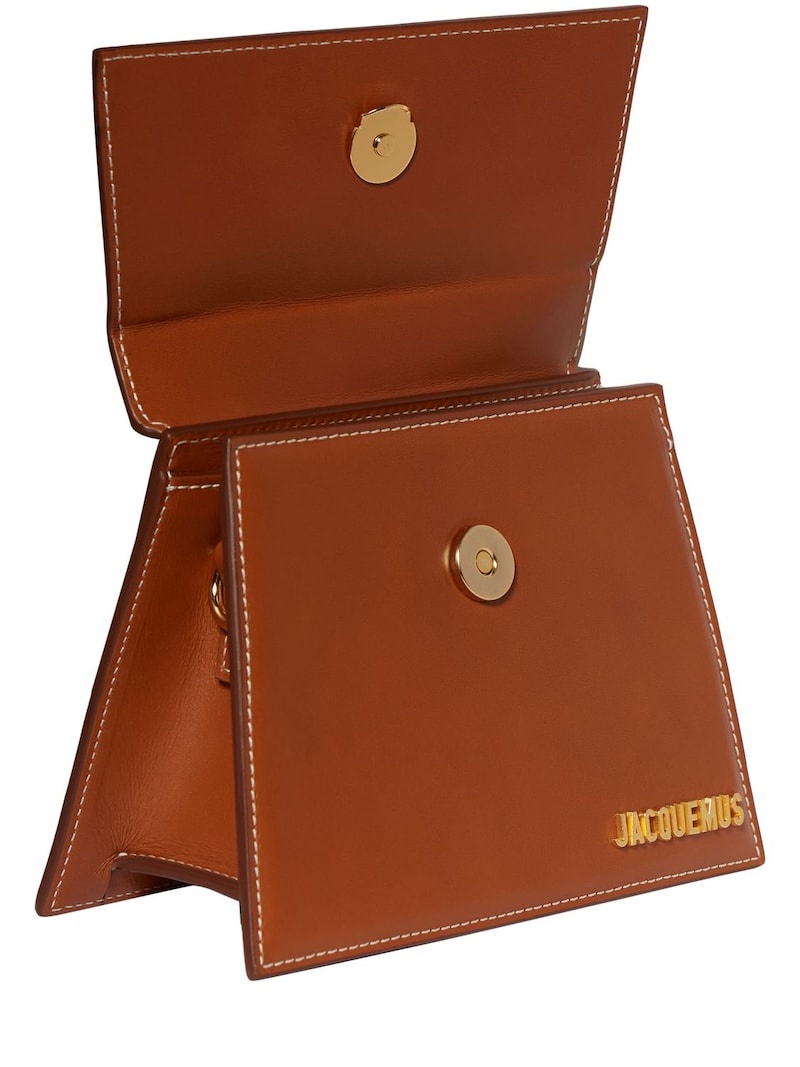 Le Chiquito Moyen leather top handle bag - 5