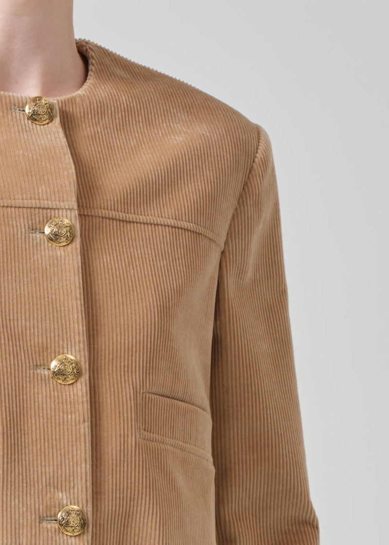Pia Cropped Jacket In Ambra 5
