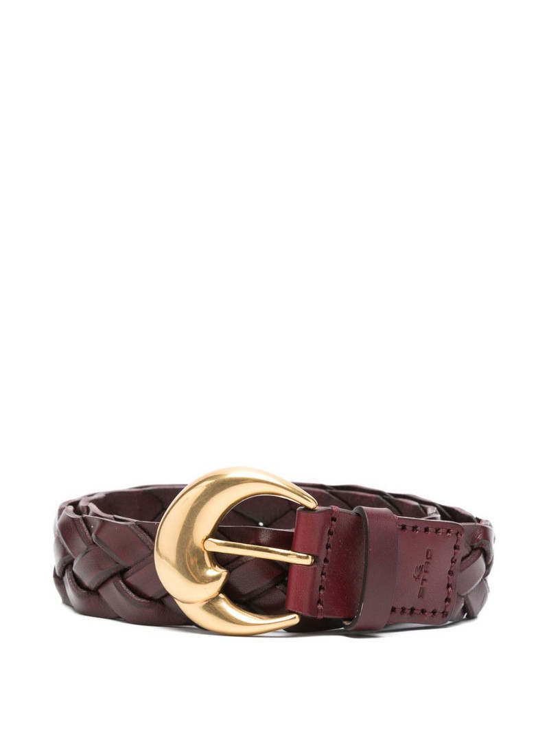 braided leather belt 1