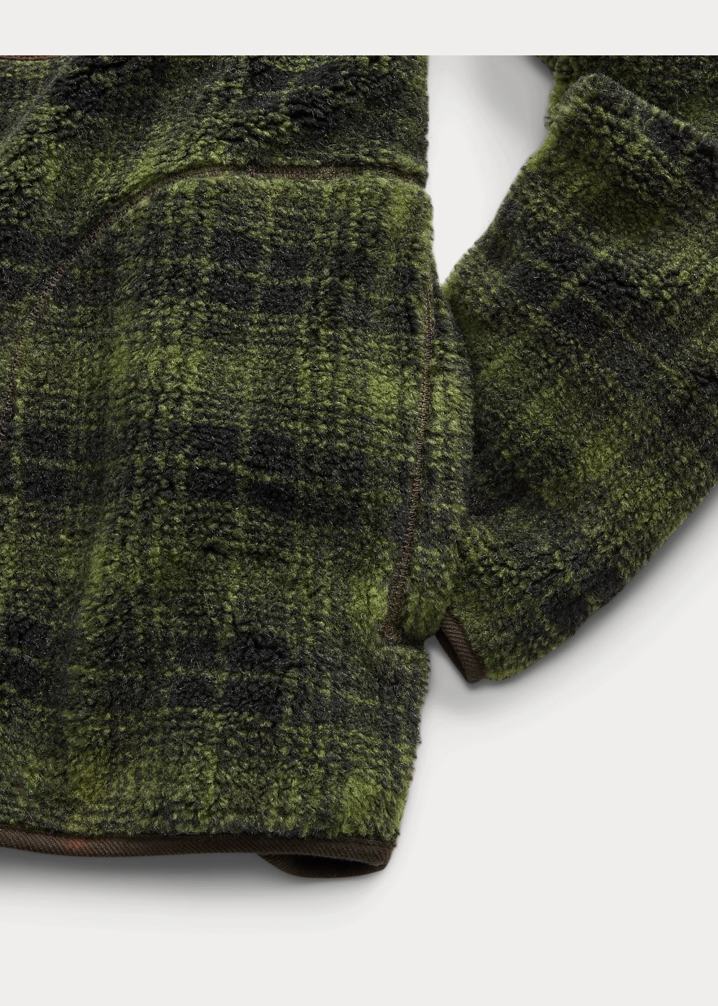 Plaid Fleece Jacket - 4