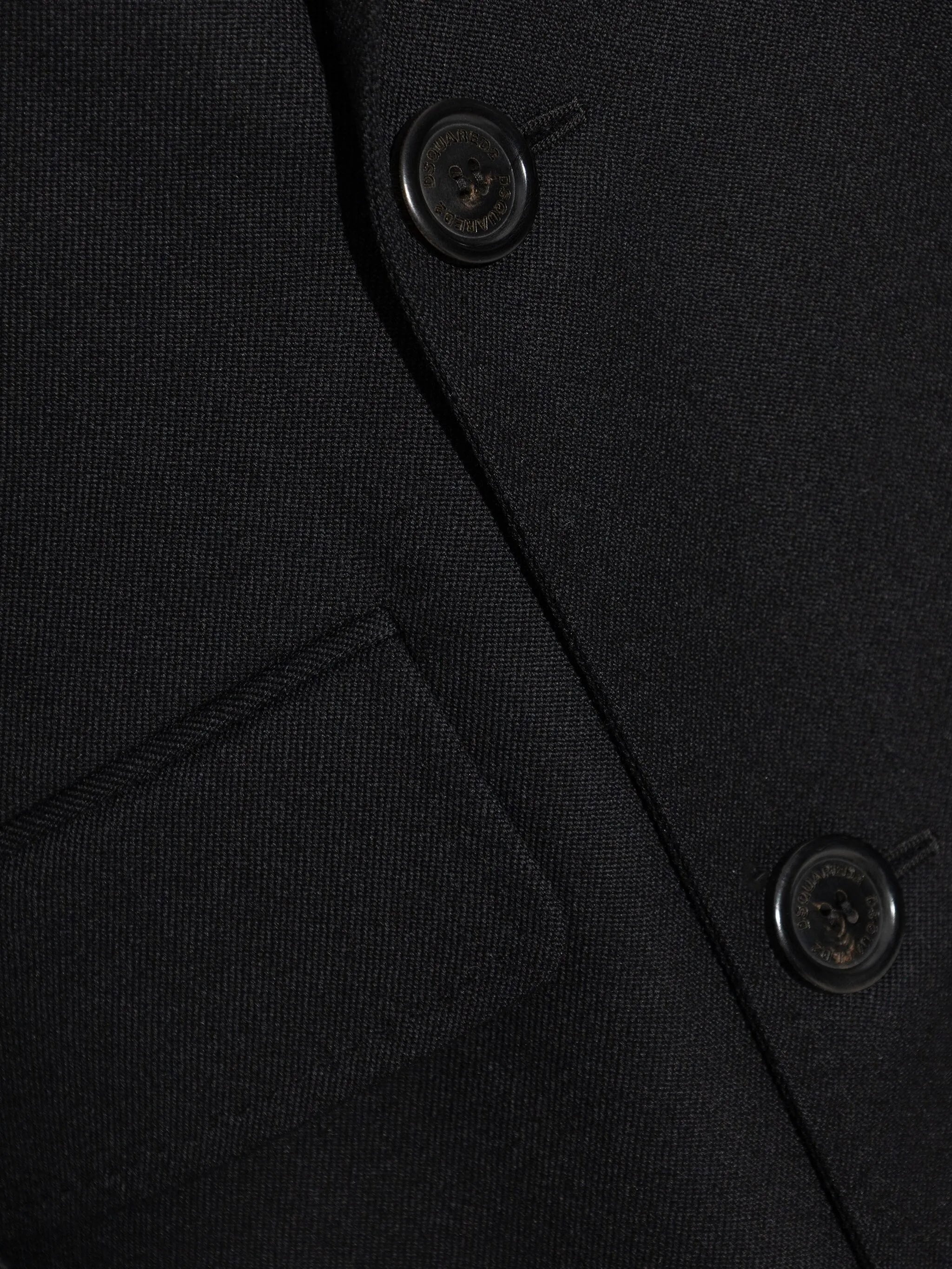 Virgin Wool Double-breasted Coat - 4