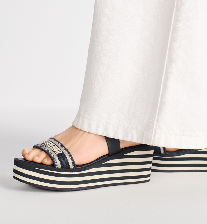 Dior Dway Wedge Sandal outlook