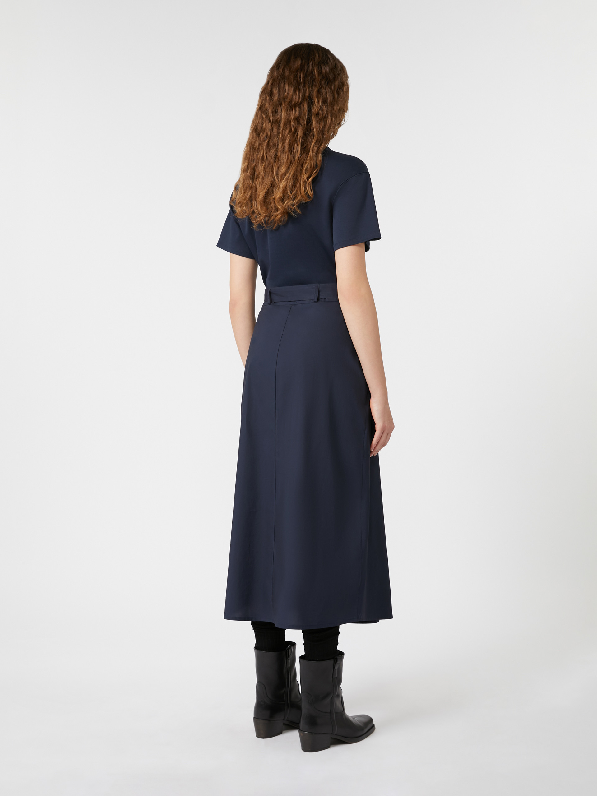 GOMMOSO Jersey and poplin dress - 4