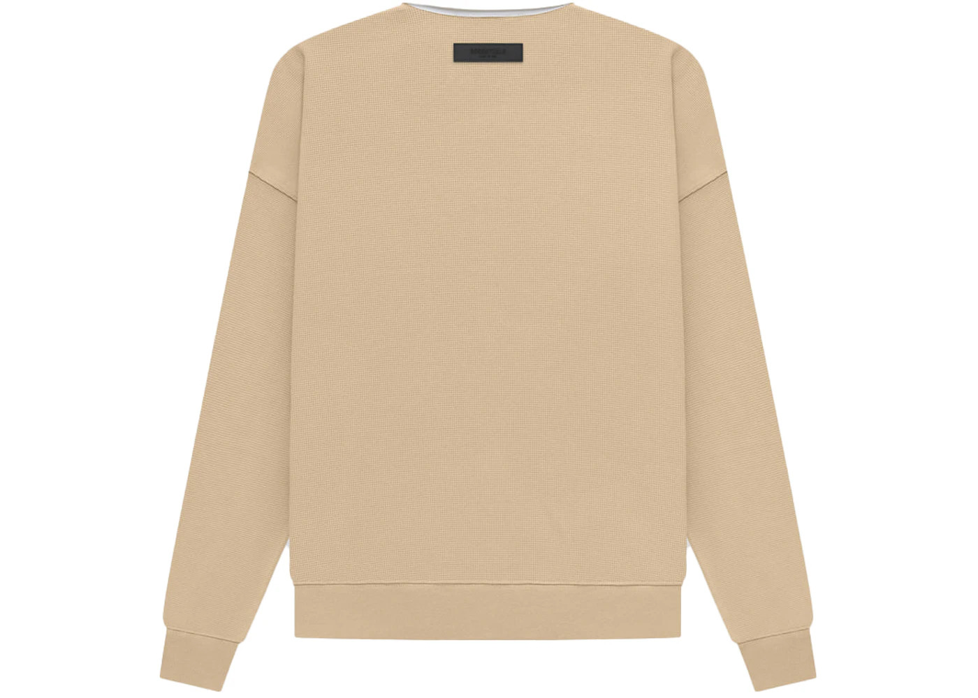 Fear of God Essentials Waffle Henley Rugby Sand - 2