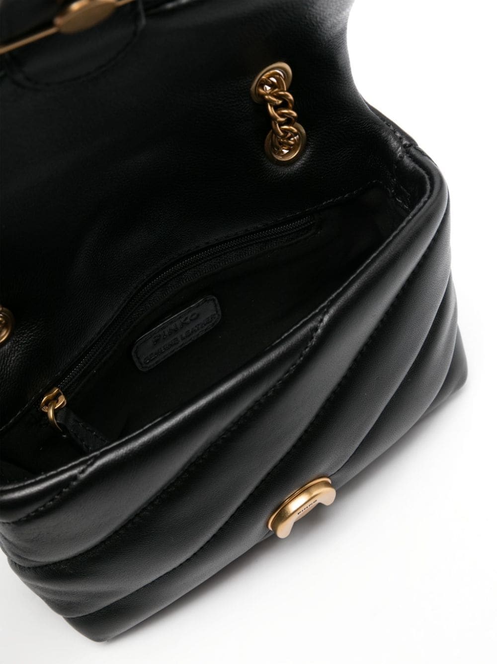 Love Birds-buckle leather shoulder bag - 5
