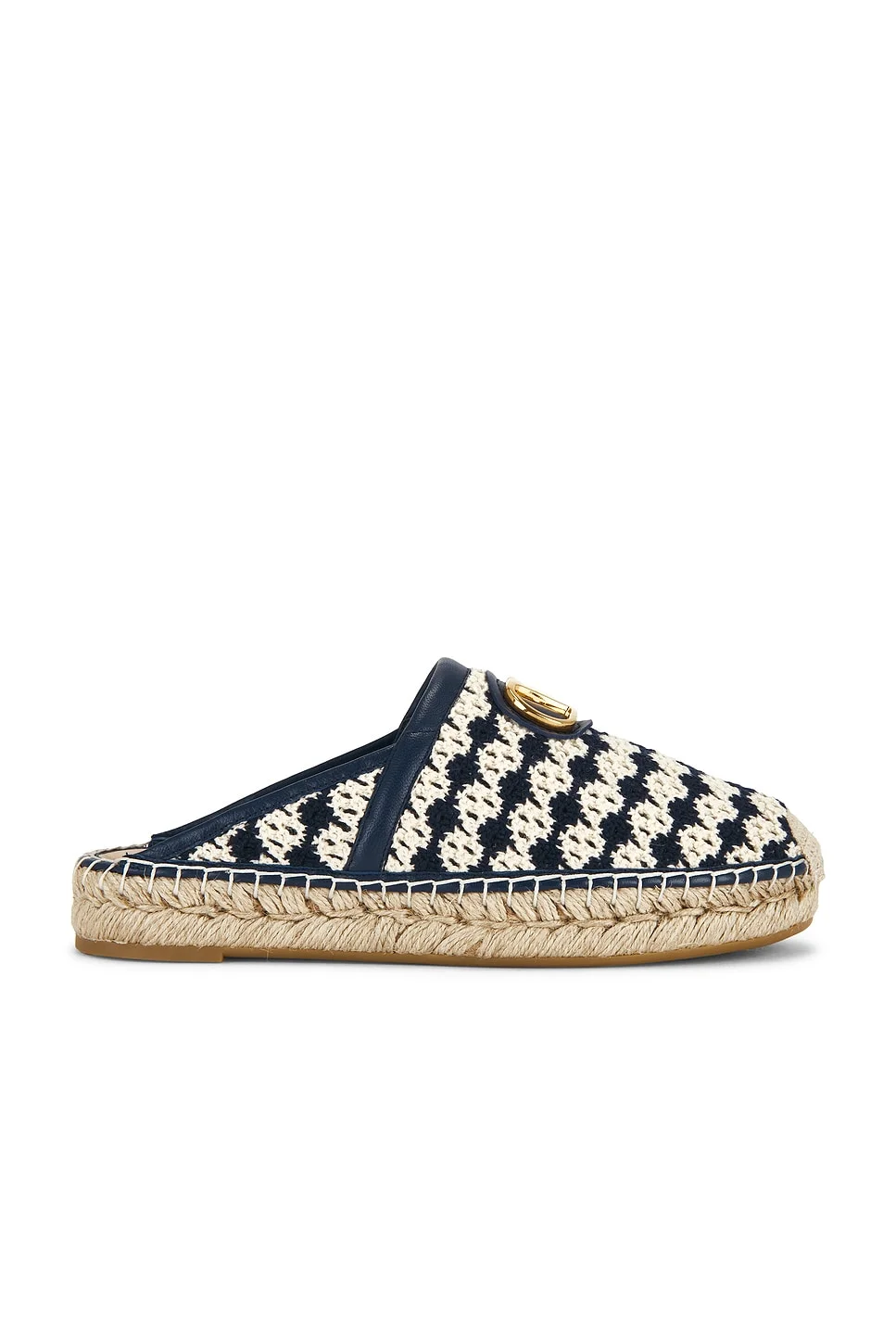 V Logo Signature Mule Espadrilles - 1