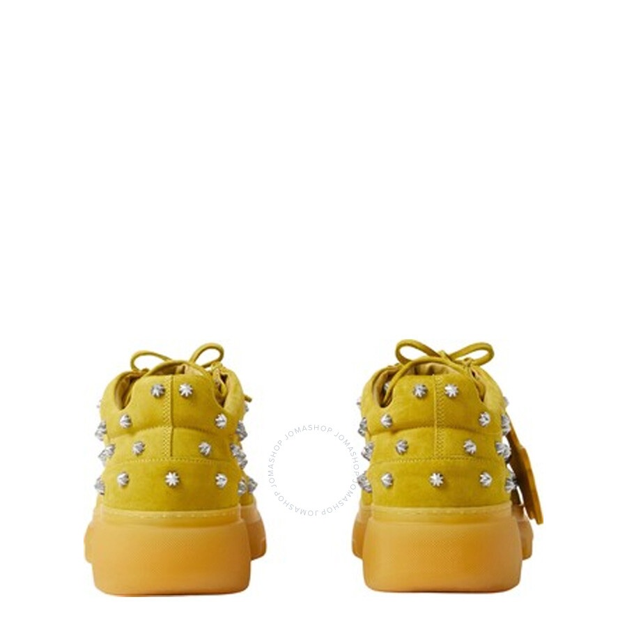 Burberry Creeper Studded Suede Boots - 3