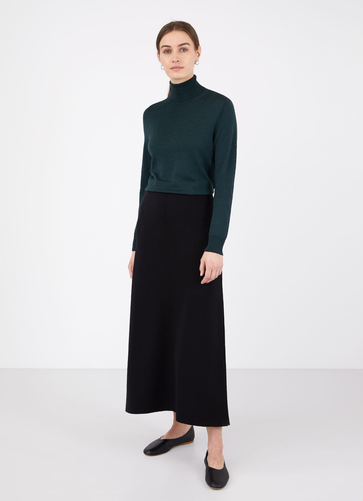 Merino Midi Skirt - 3