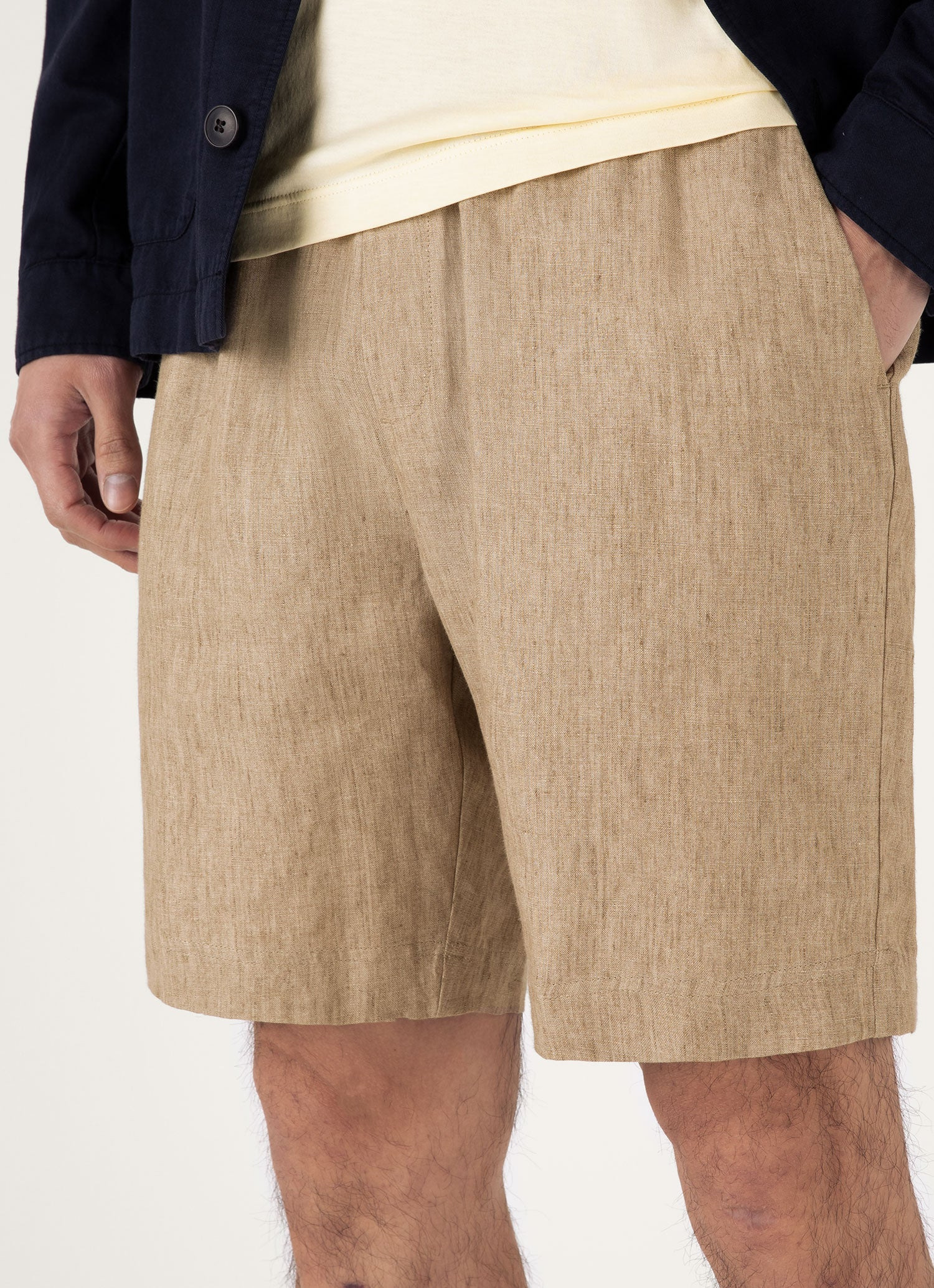 Linen Drawstring Short - 6