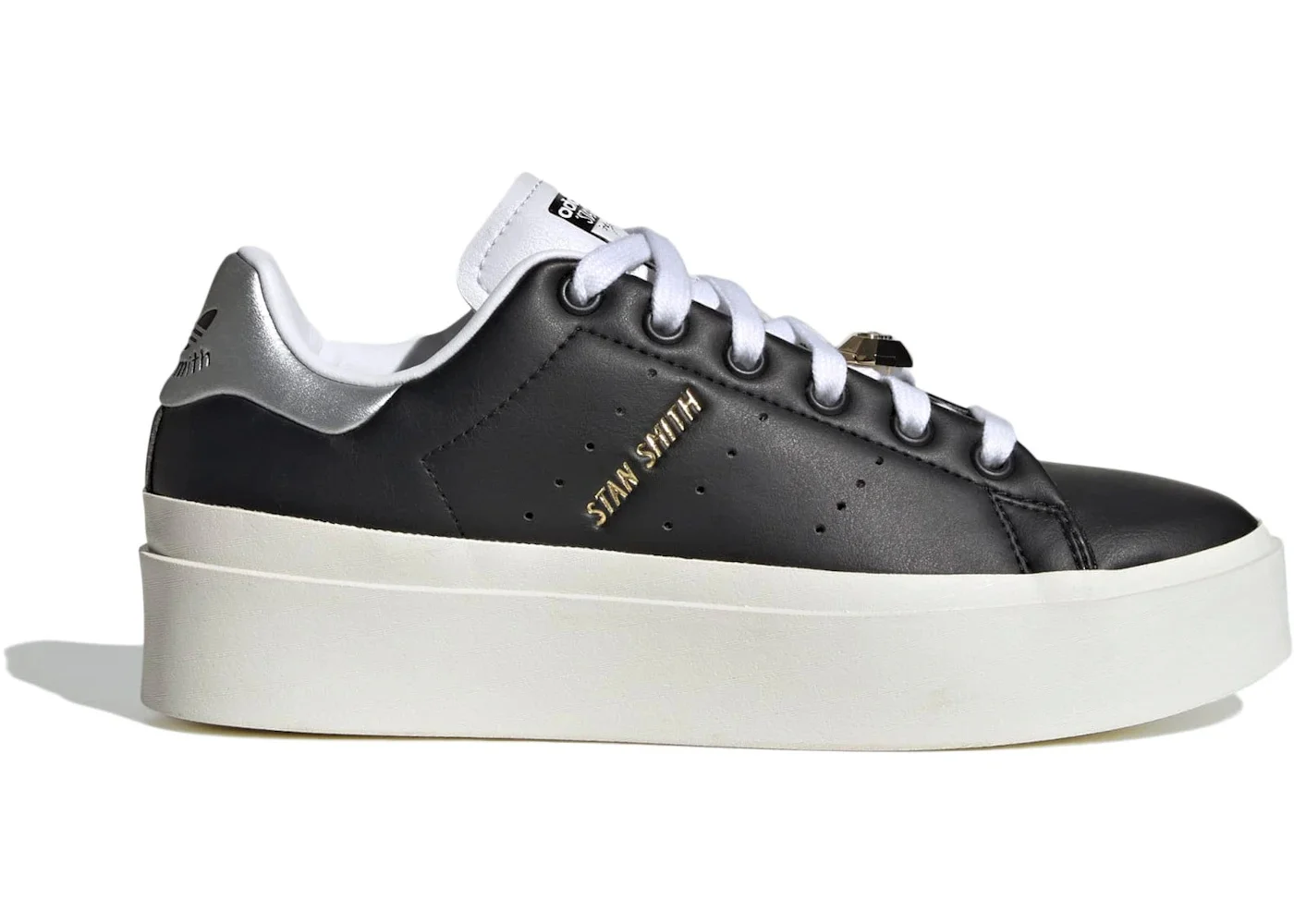 Adidas Stan Smith Bonega Black Silver (Women's) - 1