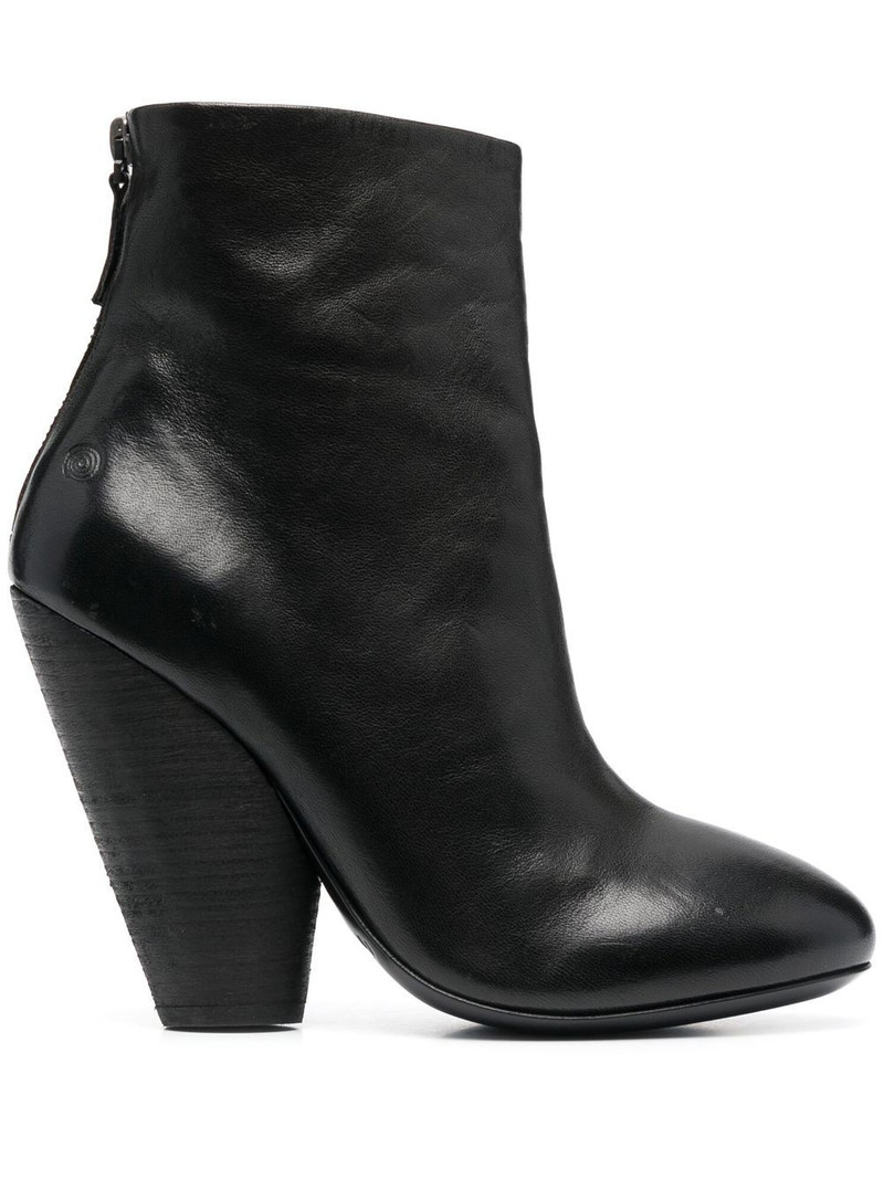 120mm leather ankle boots 1
