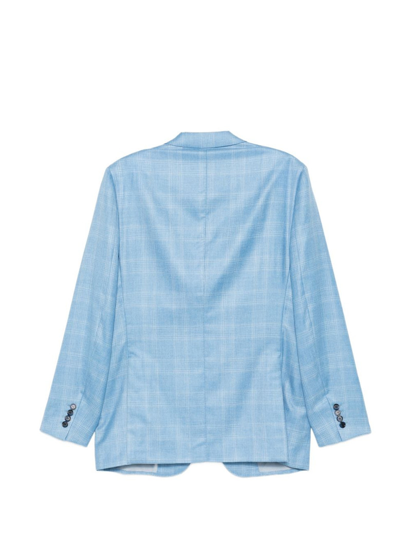 Brioni Ravello check-pattern jacket outlook