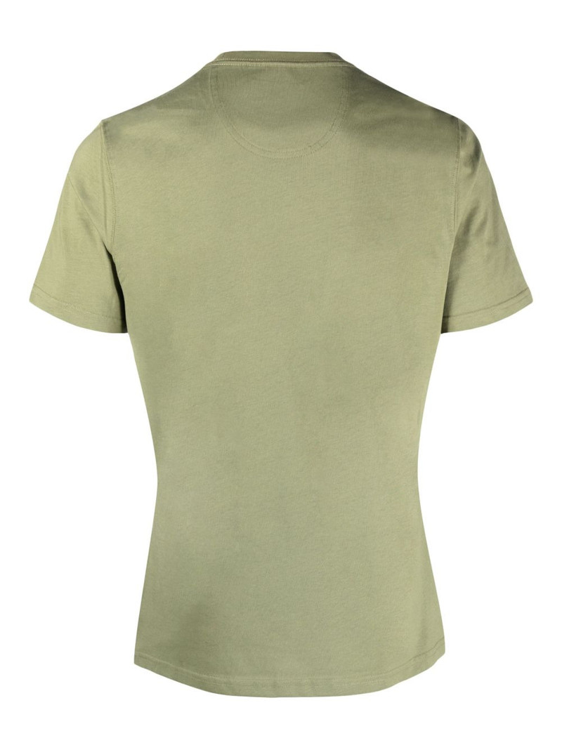 Barbour logo-embroidered cotton T-shirt outlook
