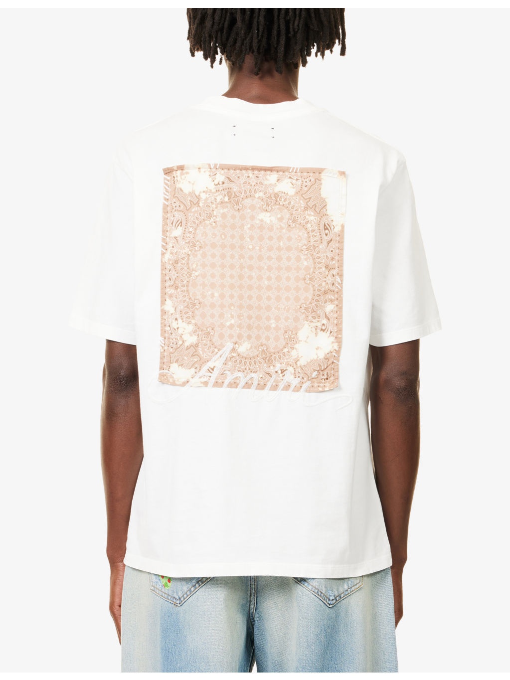 Bleach Bandana Relaxed-Fit Cotton-Jersey T-Shirt - 4