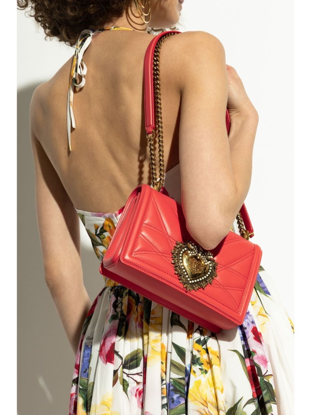 medium Devotion leather shoulder bag - 2