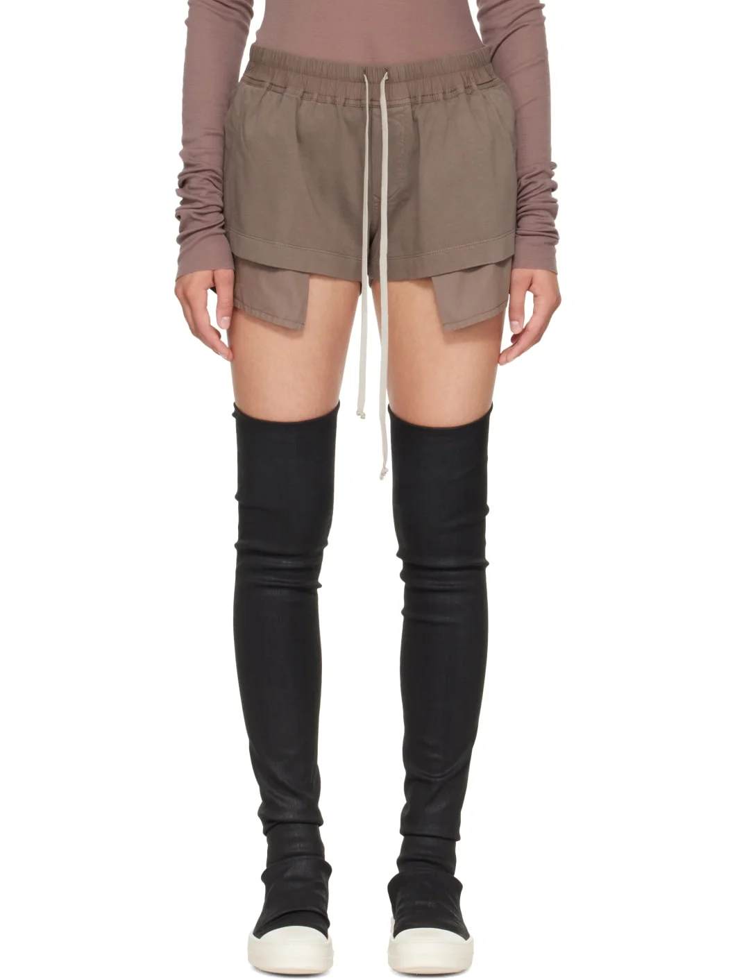 Taupe Tower Fog Boxer Shorts - 1