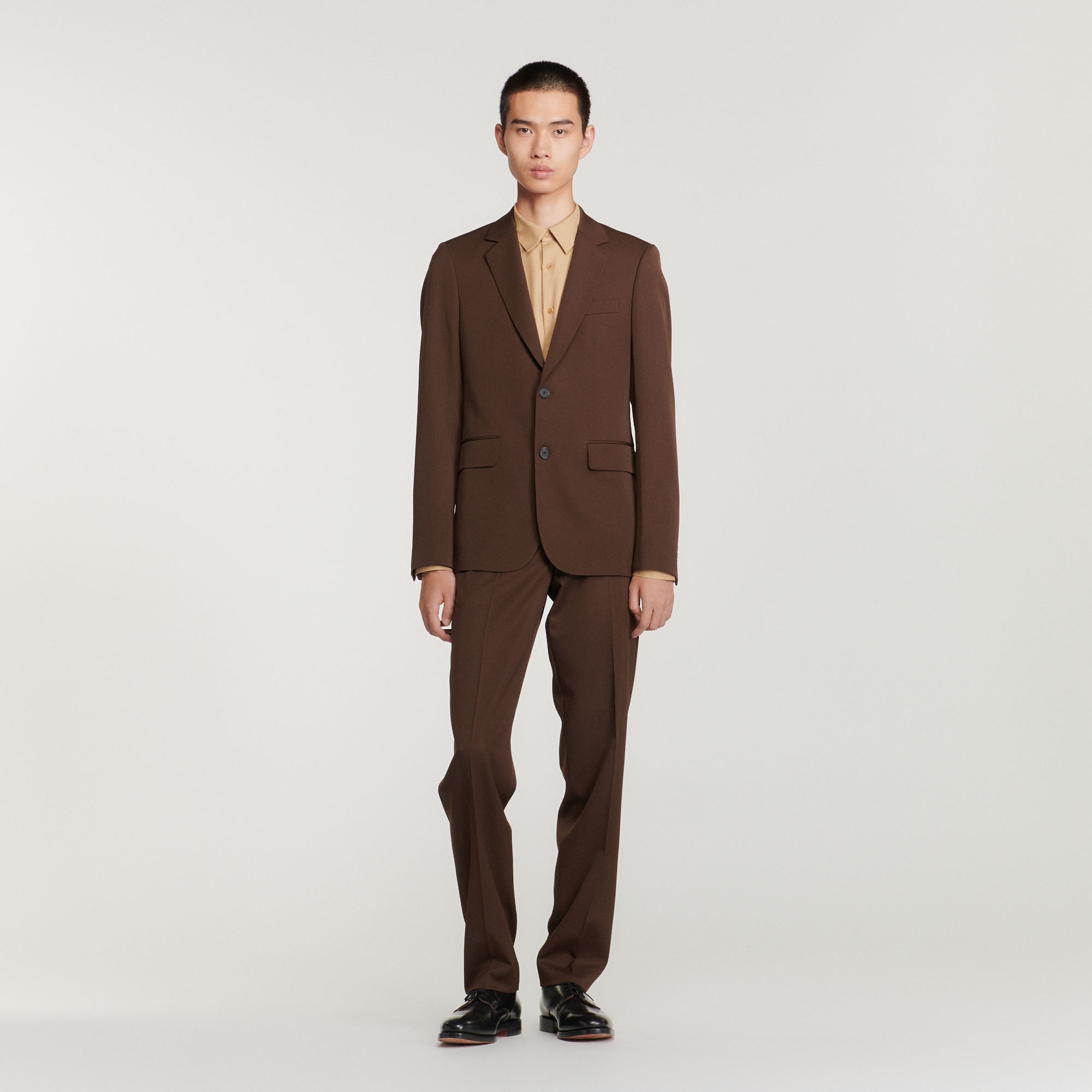 Virgin wool suit jacket - 3