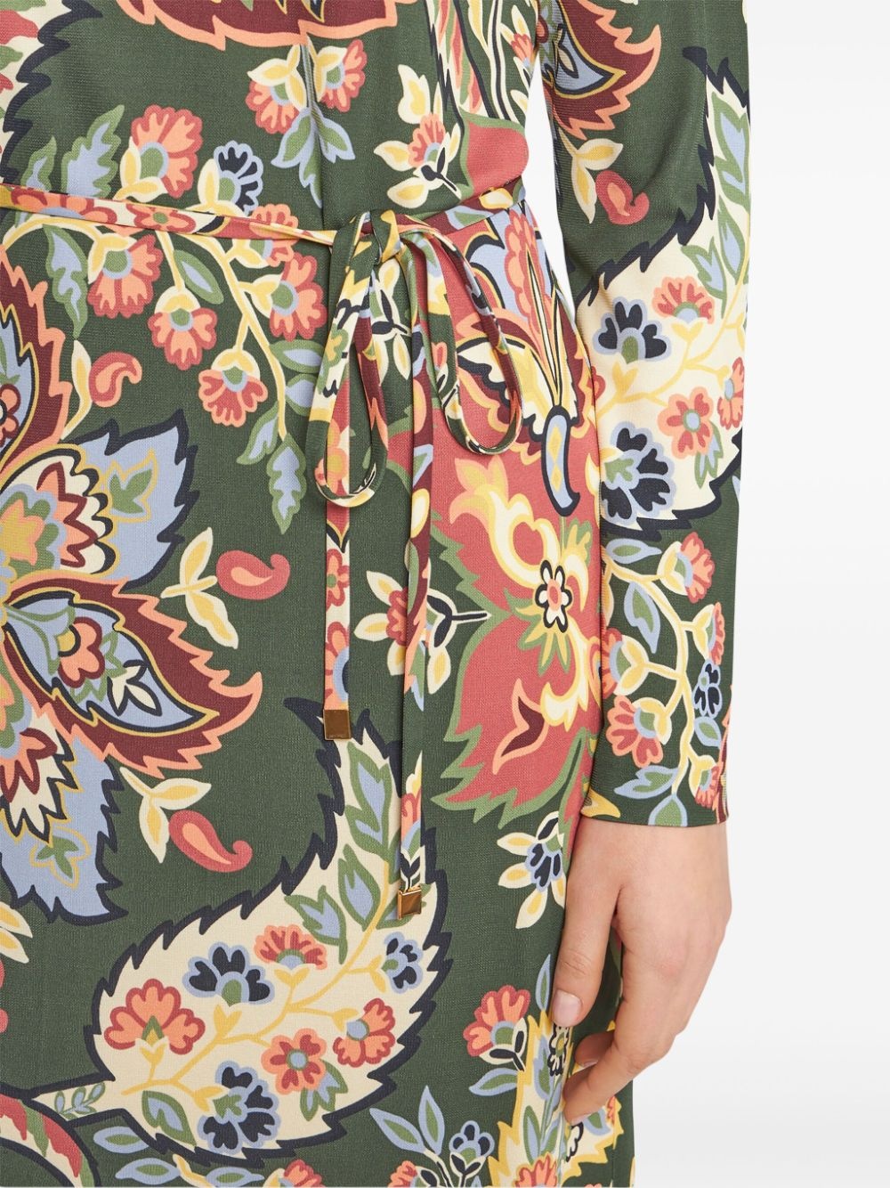 abstract pattern dress - 4