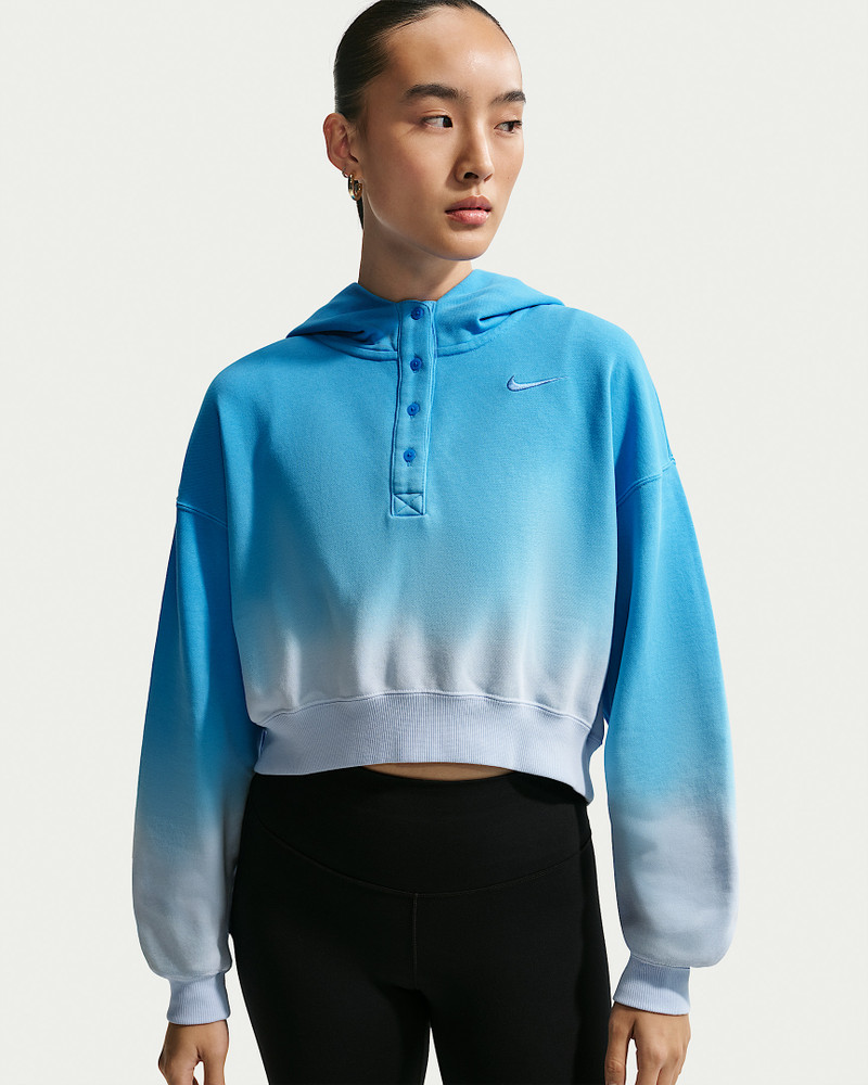 Nike Sportswear Phoenix Fleece Women's Oversized Henley Hoodie 1