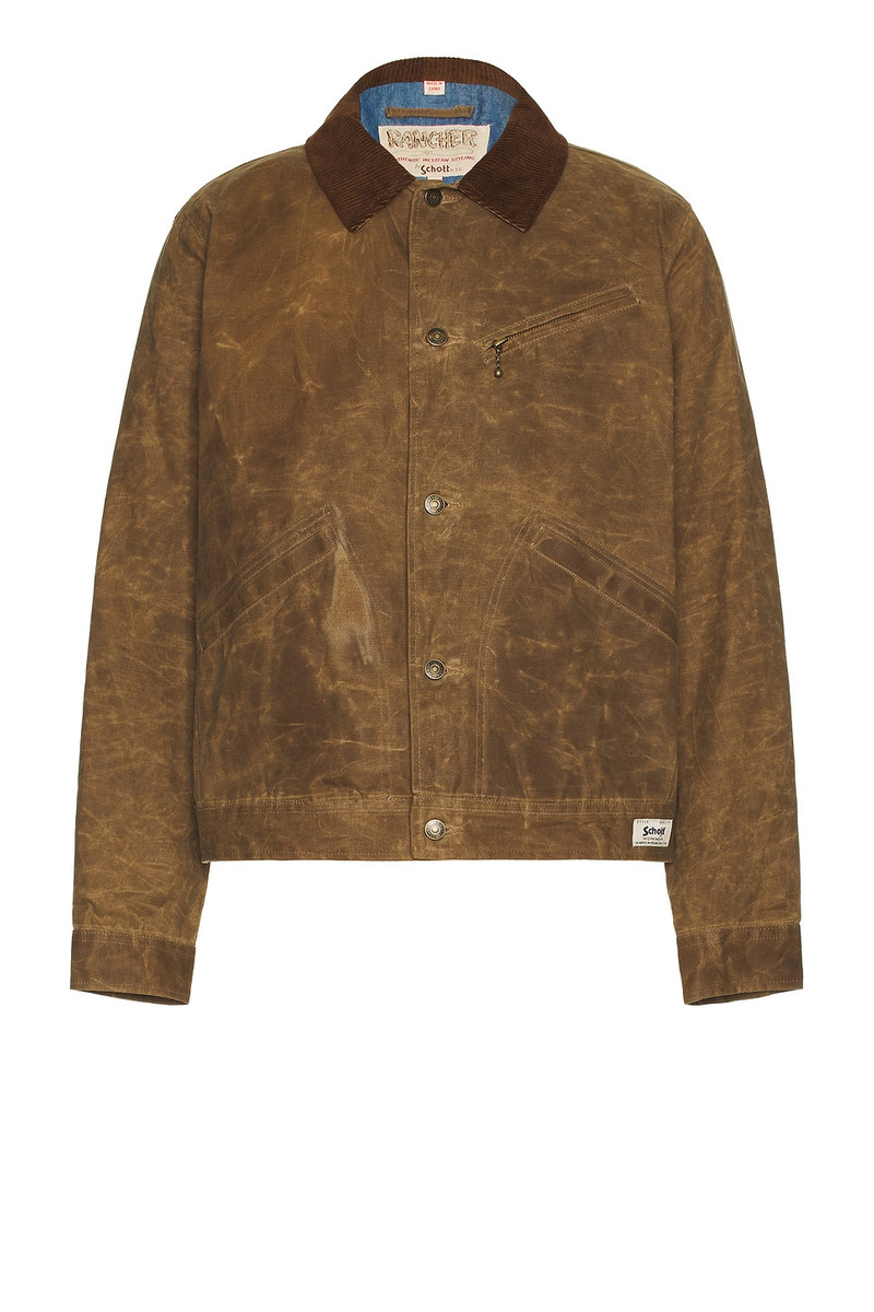 Waxed Cotton Mechanic Jacket 1