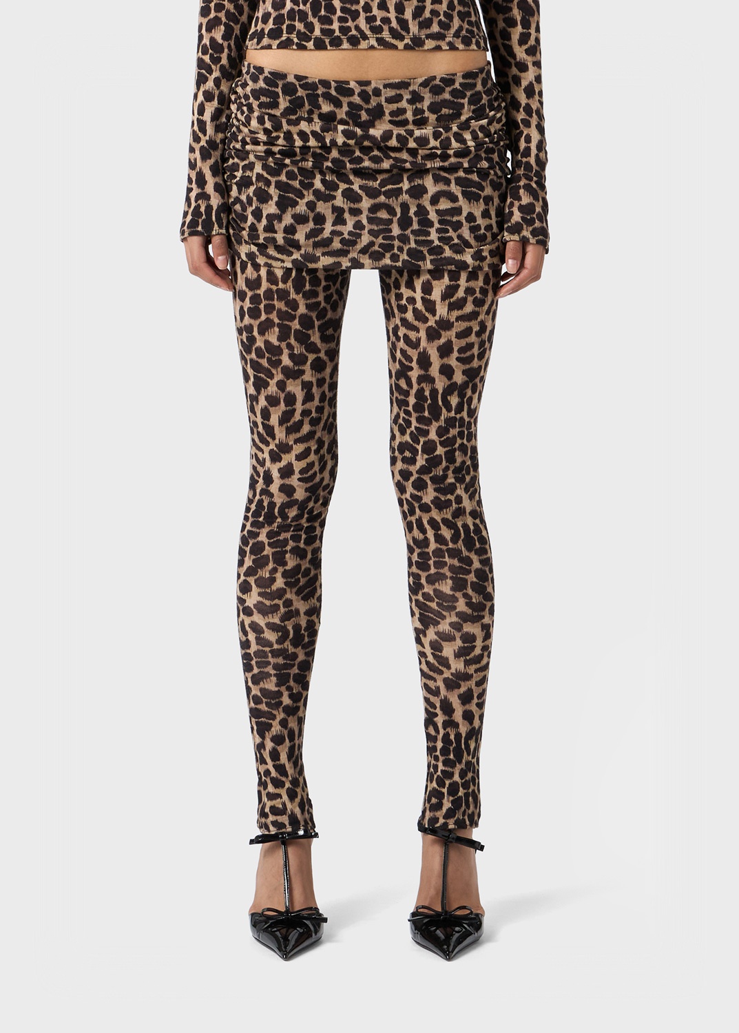 ANIMALIER PRINT JERSEY LEGGINGS - 3