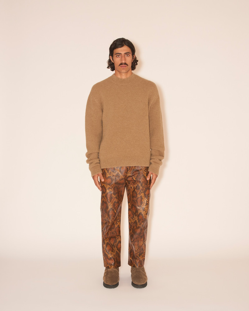 Nanushka JETSE - Crew neck jumper - Camel outlook