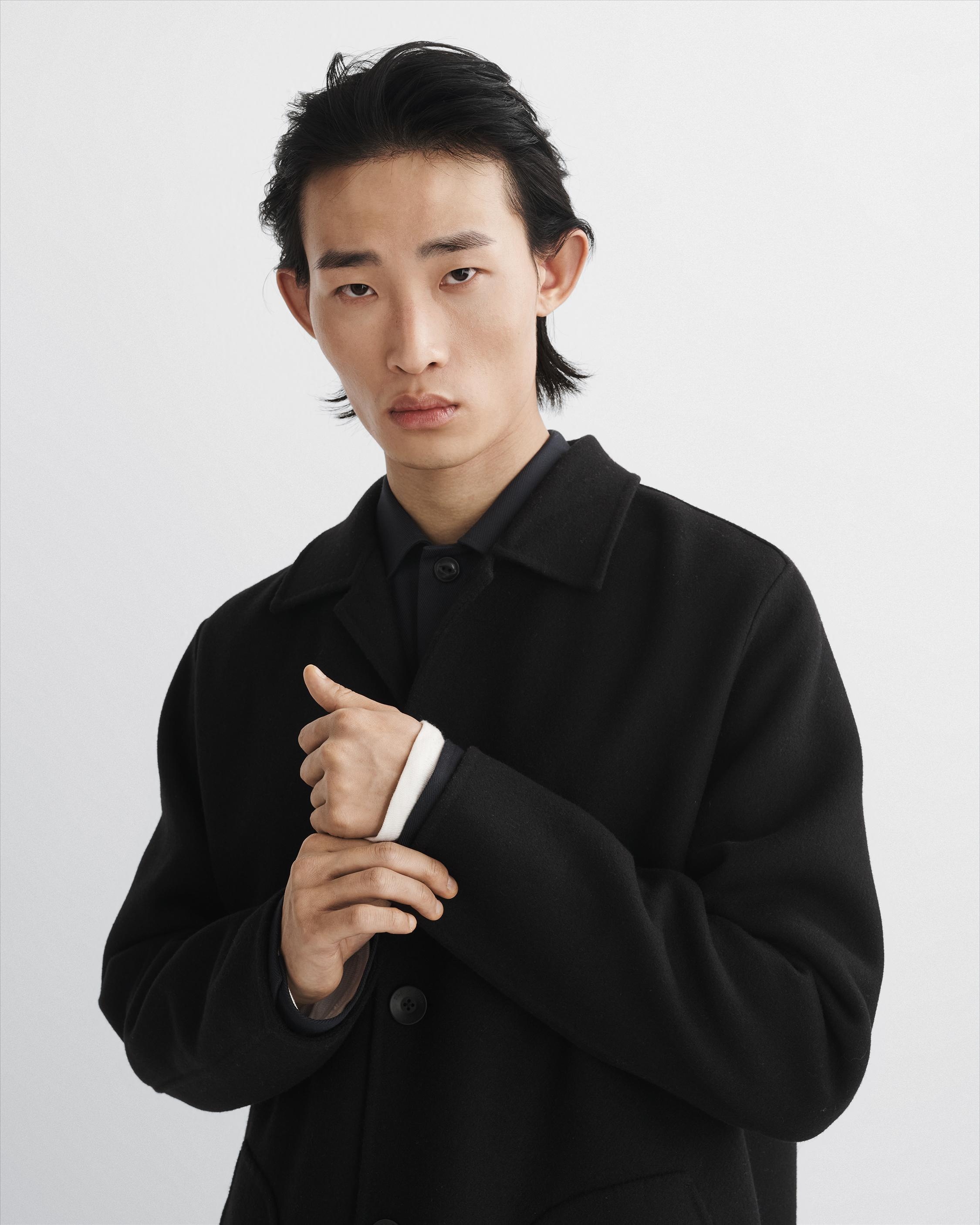 Leon Double Face Wool Car Coat
Relaxed Fit Coat - 7