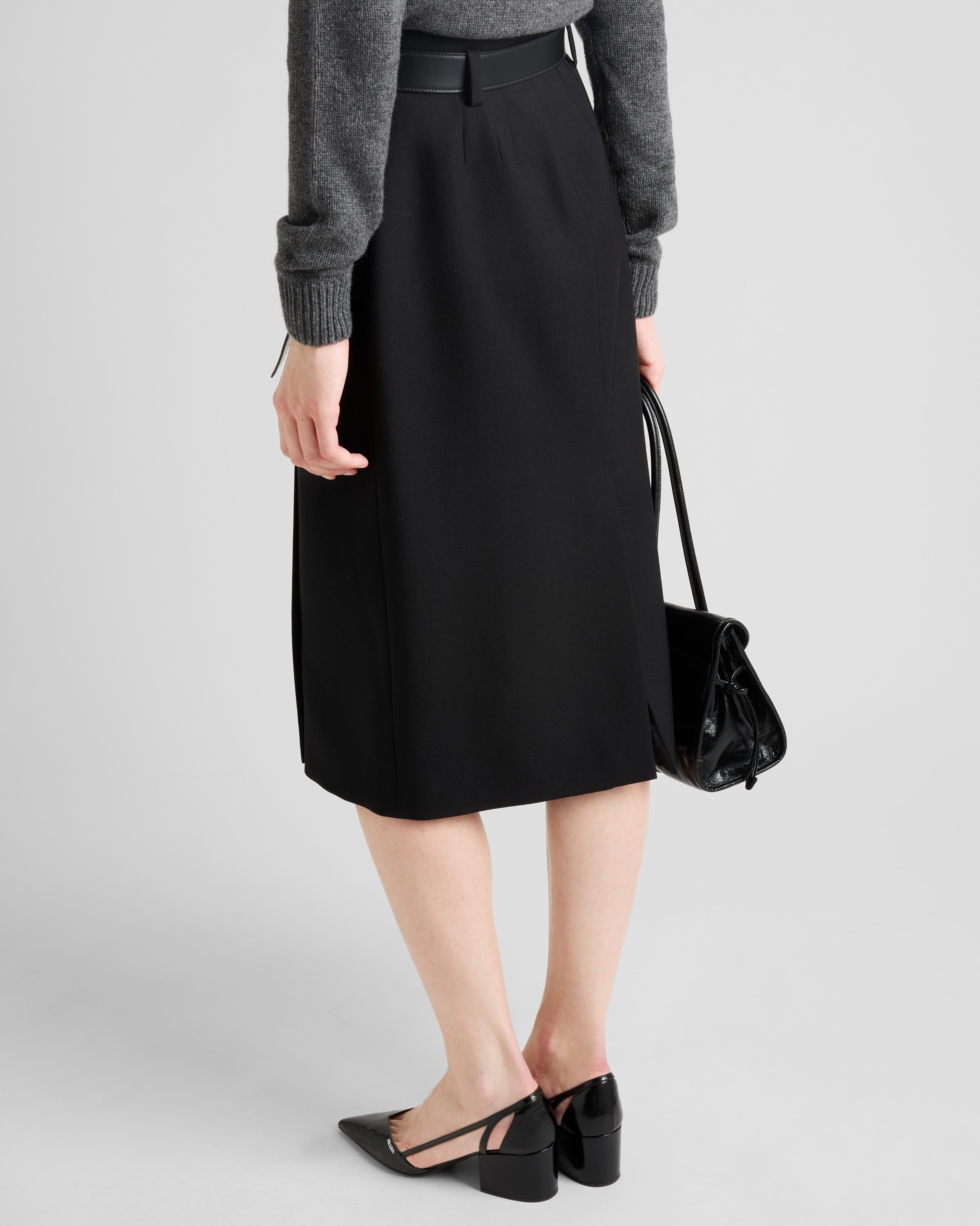 Gabardine skirt - 4