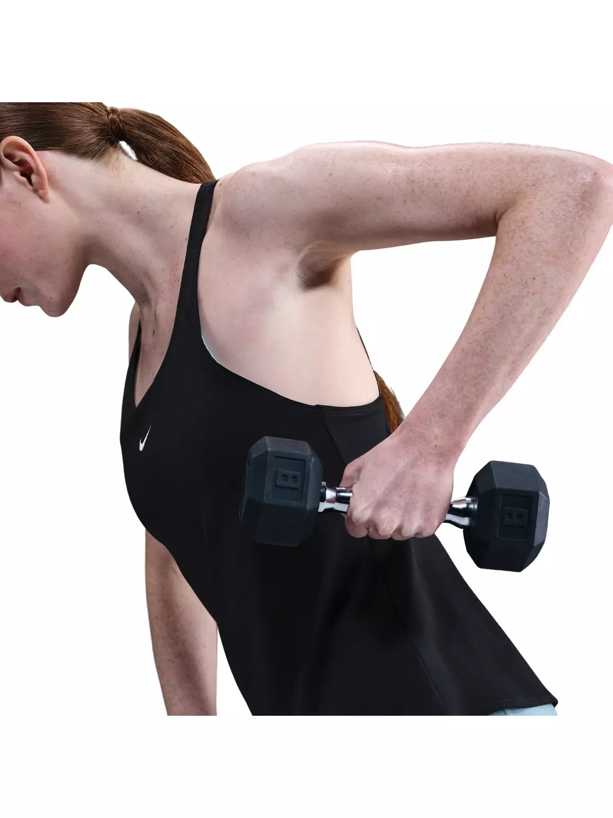 Women's Pro Dri-FIT Tank Top -Black - 3