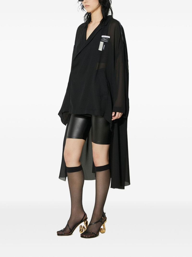 UNDERCOVER asymmetrical top outlook